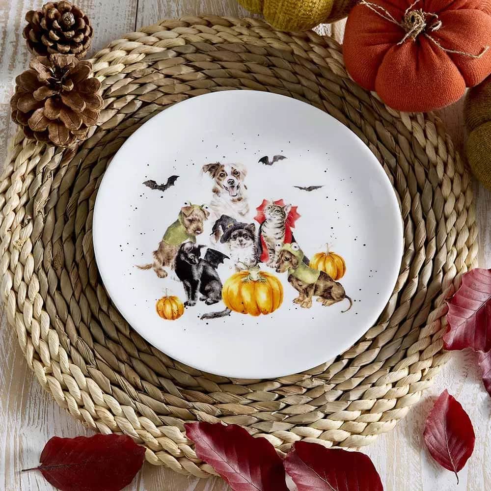 Royal Worcester Frokosttallerkener Wrendale Tallerken i Multifarvet, 2