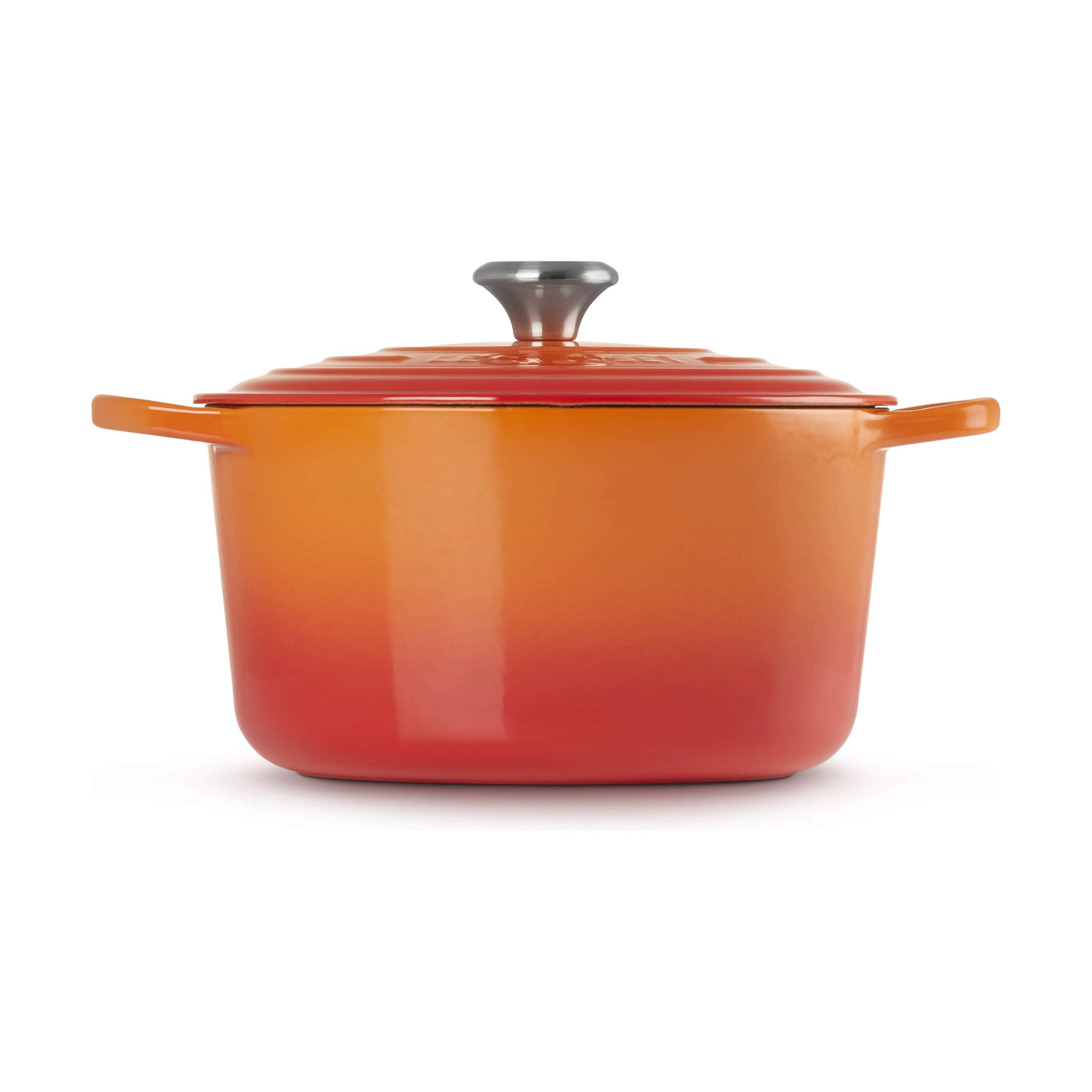 Le Creuset Gryder Signature Gryde i Volcanic, 6.3 L, 1