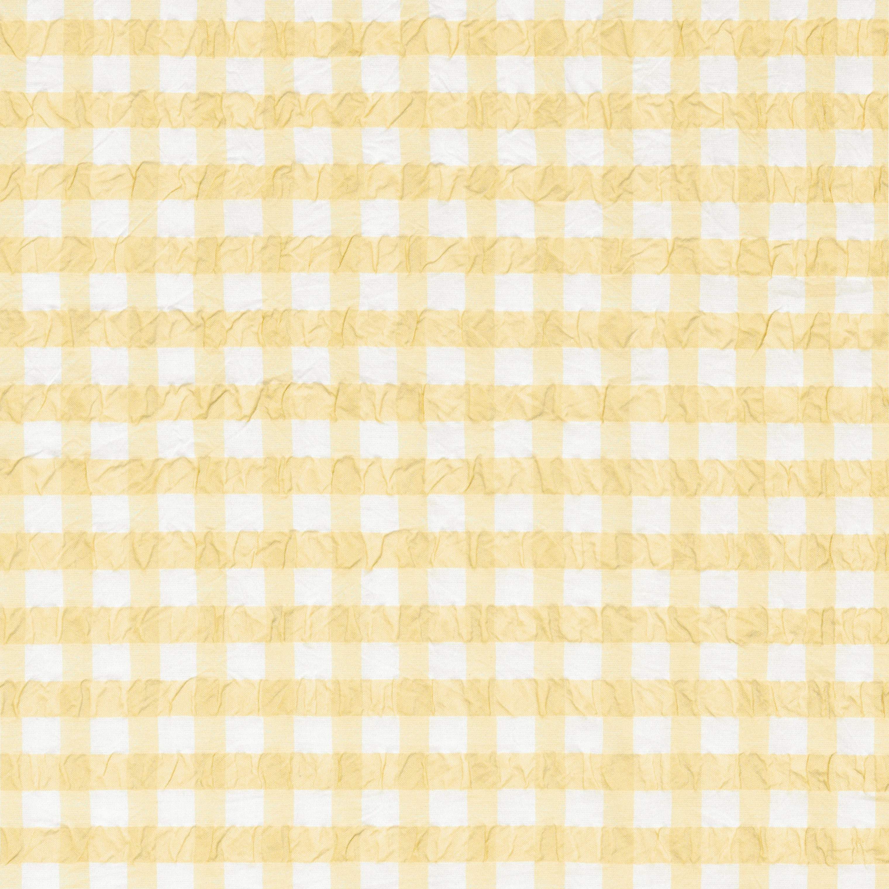 Juna Sengetøj Bæk&Bølge Sengetøj i Gul/Hvid, B140 x L200 cm, 3