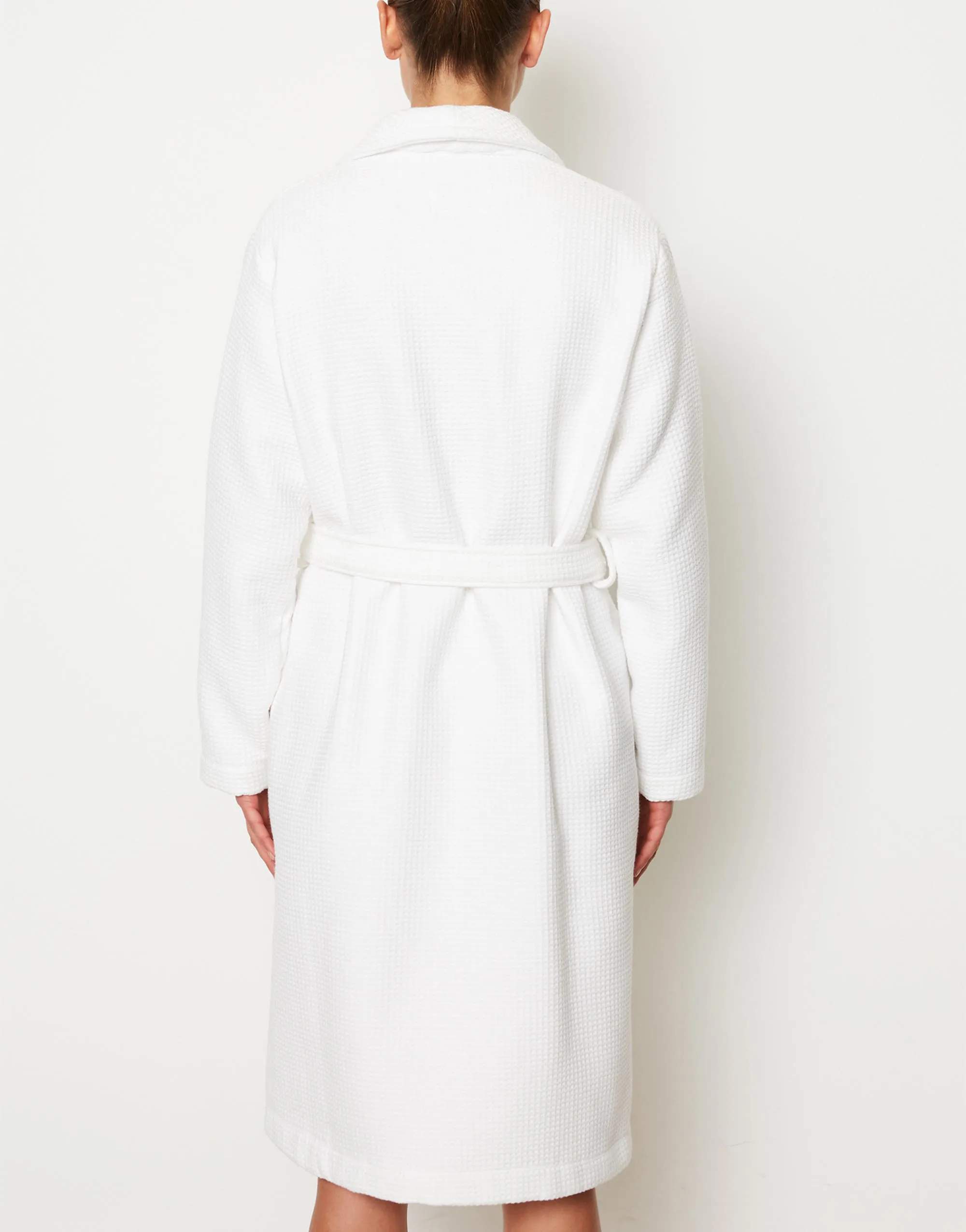 Essenza Morgenkåber Premium Badekåbe i White, Kvinde - XL, 5