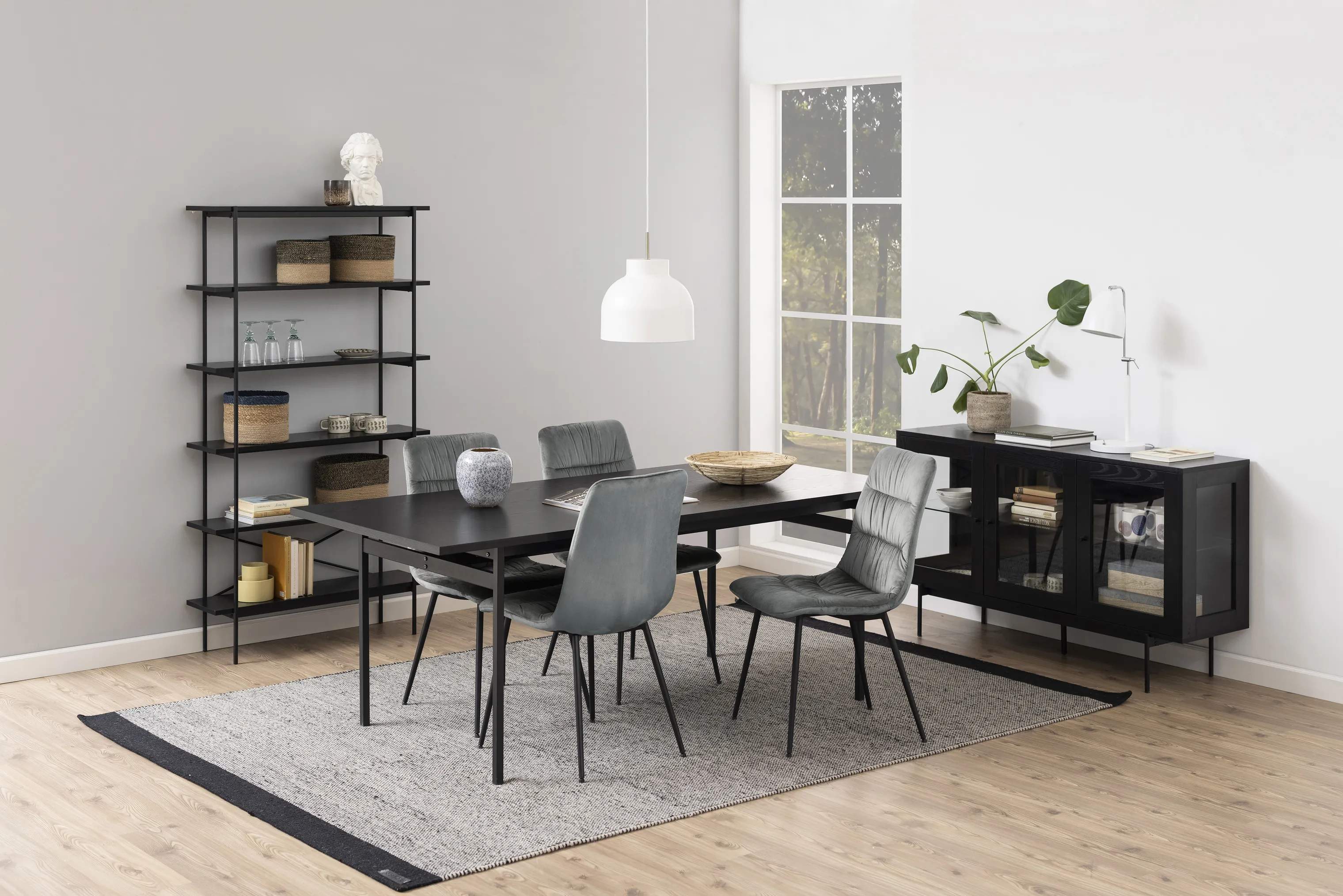 CASA Living Spiseborde Angus Spisebord i Sort, 3
