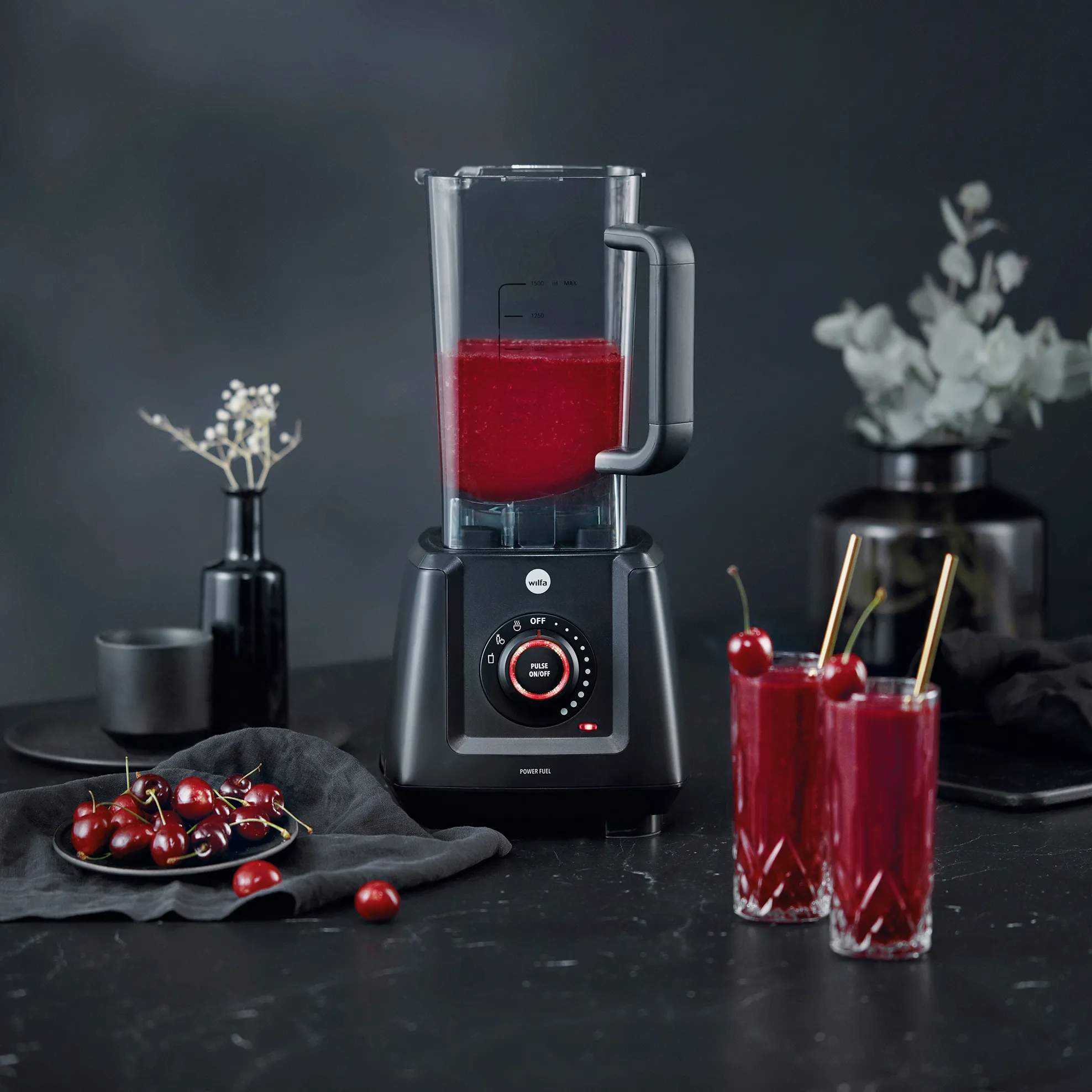 Wilfa Blendere Powerfuel Powerblender i Mat sort, 2