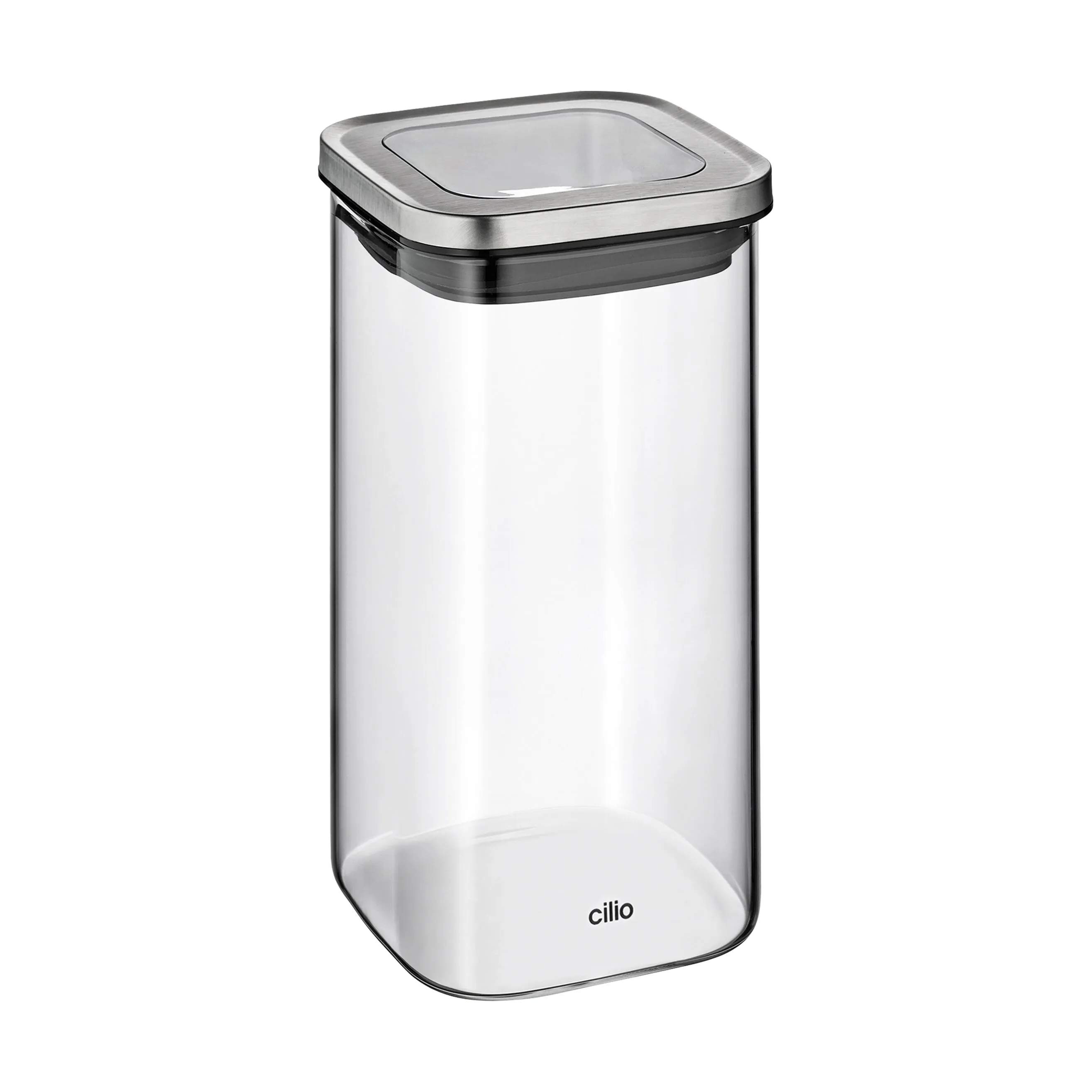 Cubo Opbevaringsboks, klar, large