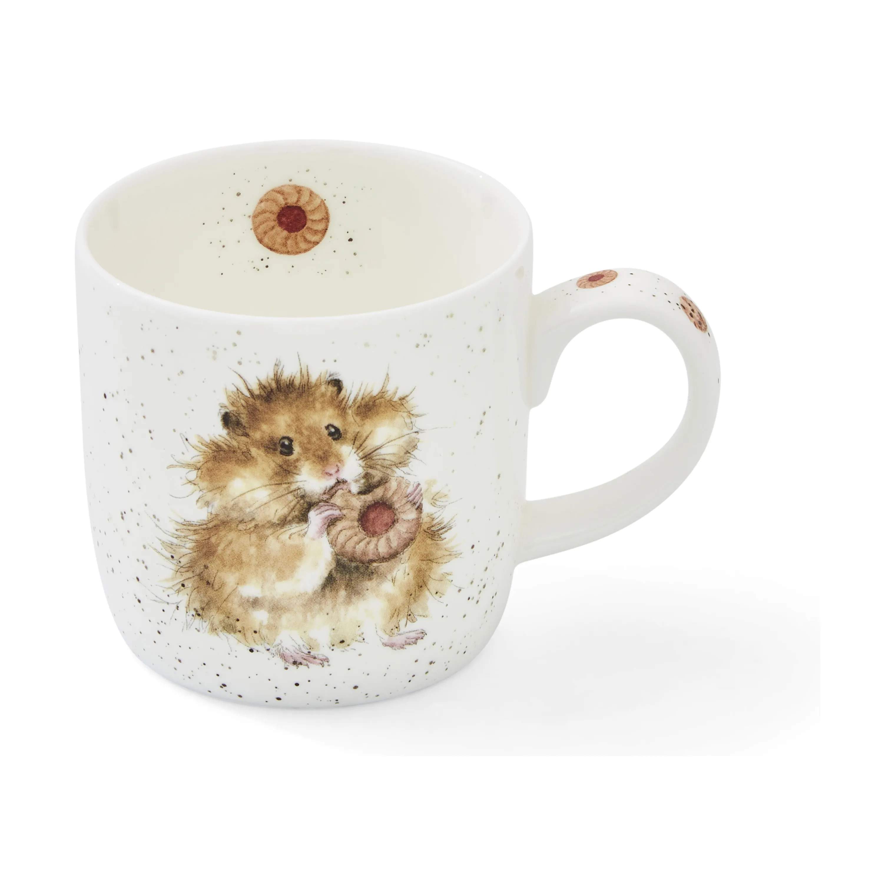 Spode Krus og kopper med hank Wrendale Krus i Hamster, 1