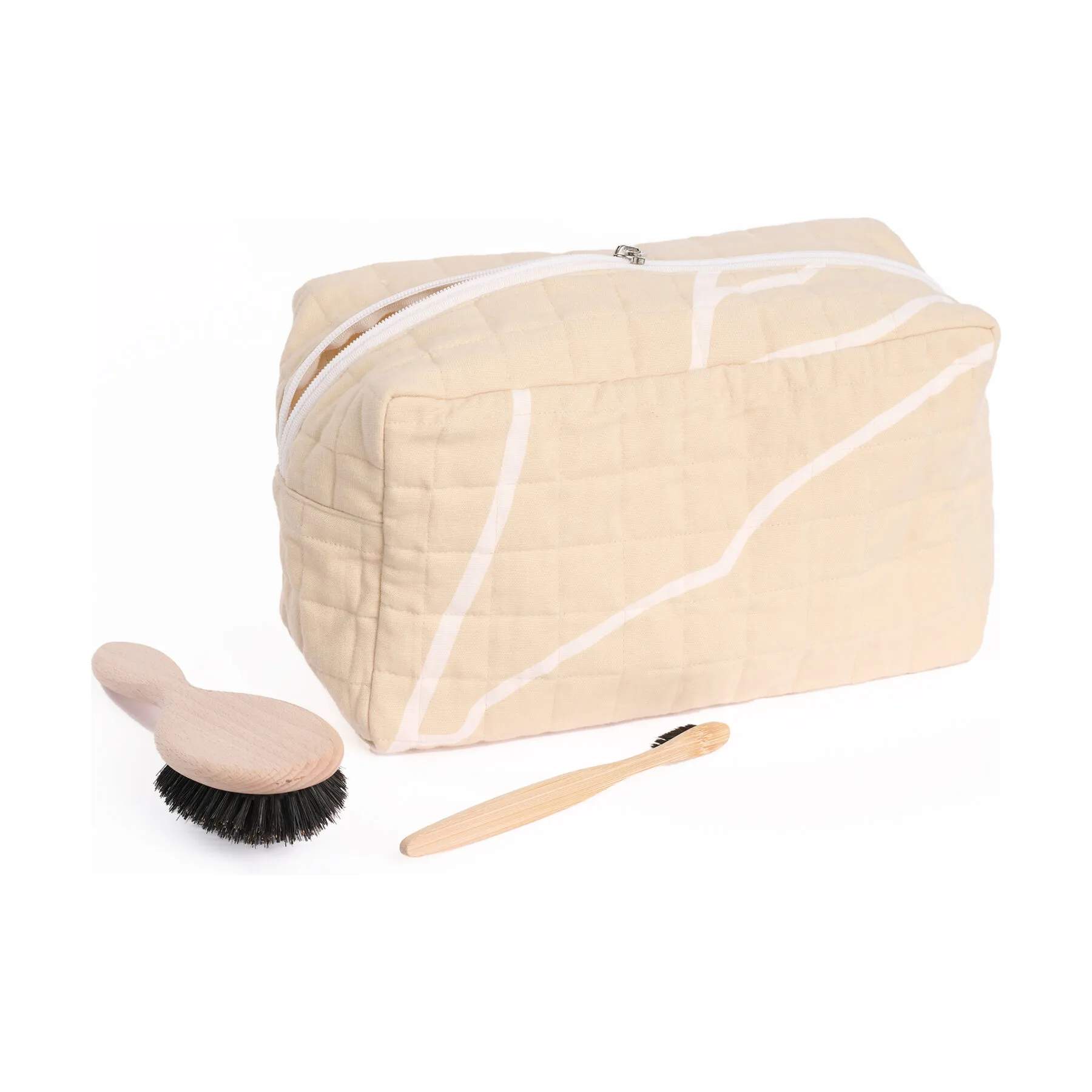 The Organic Company Toilettasker Reconnect Toilettaske i Gul, B13 x L28 cm, 3
