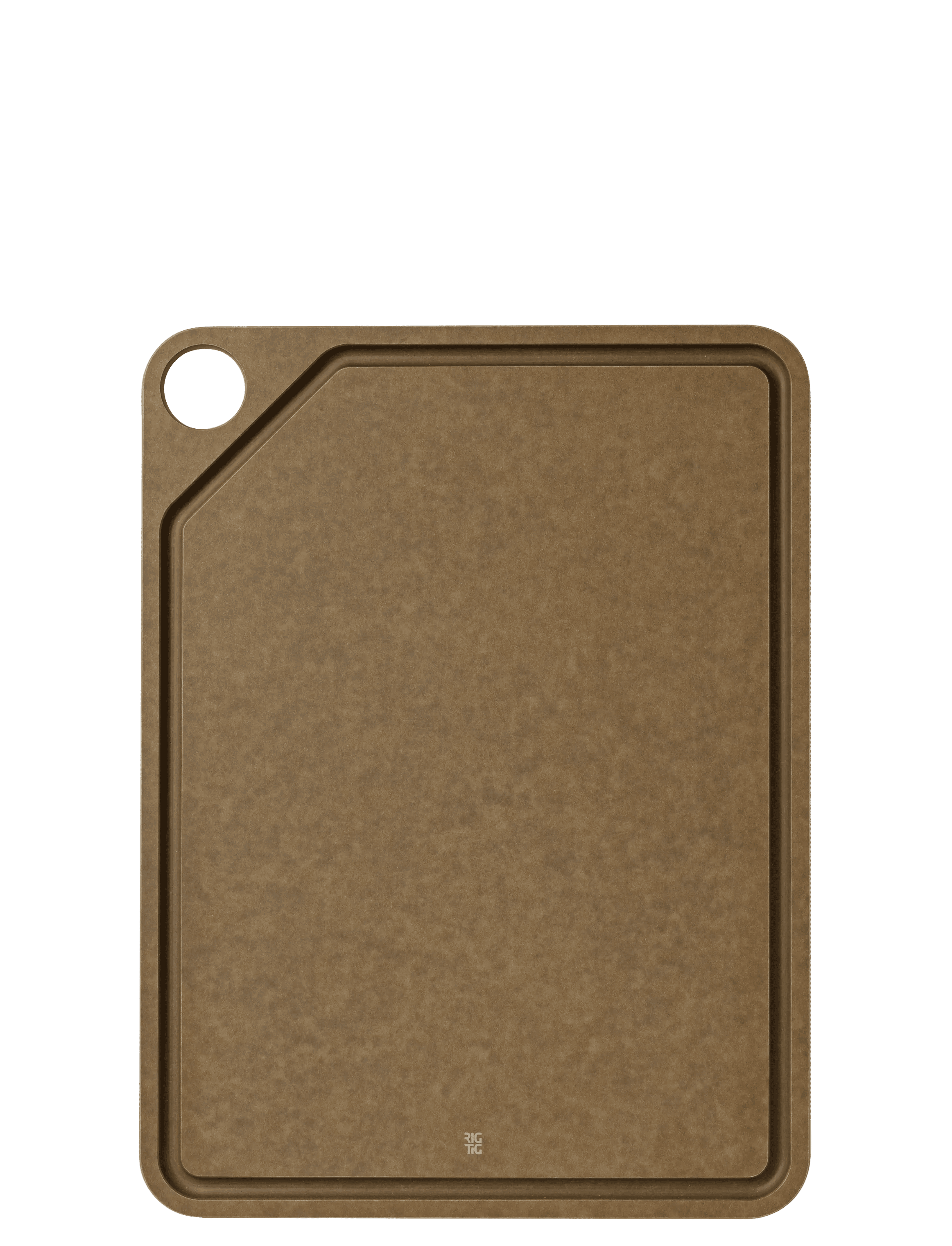 Rig-Tig Skærebrætter Chop-It Cut-it Skærebræt i brun, B29,8 x L39,8 cm, 1