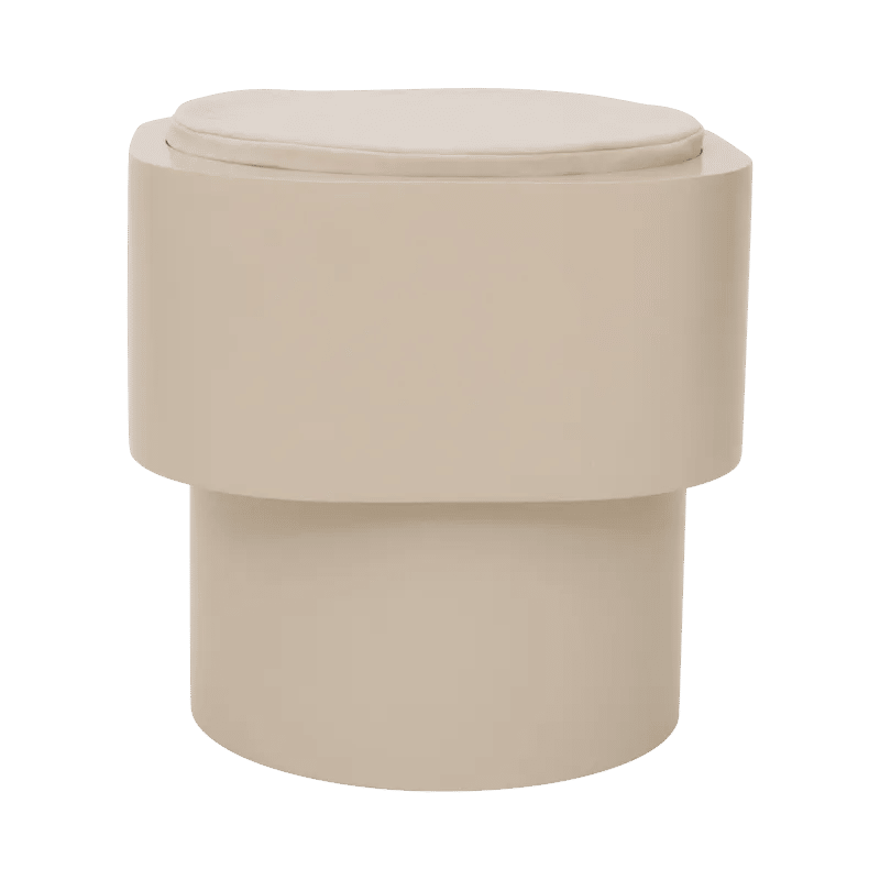 Urban Nature Culture Sideborde Tabouret Sidebord i Pale Khaki, 1