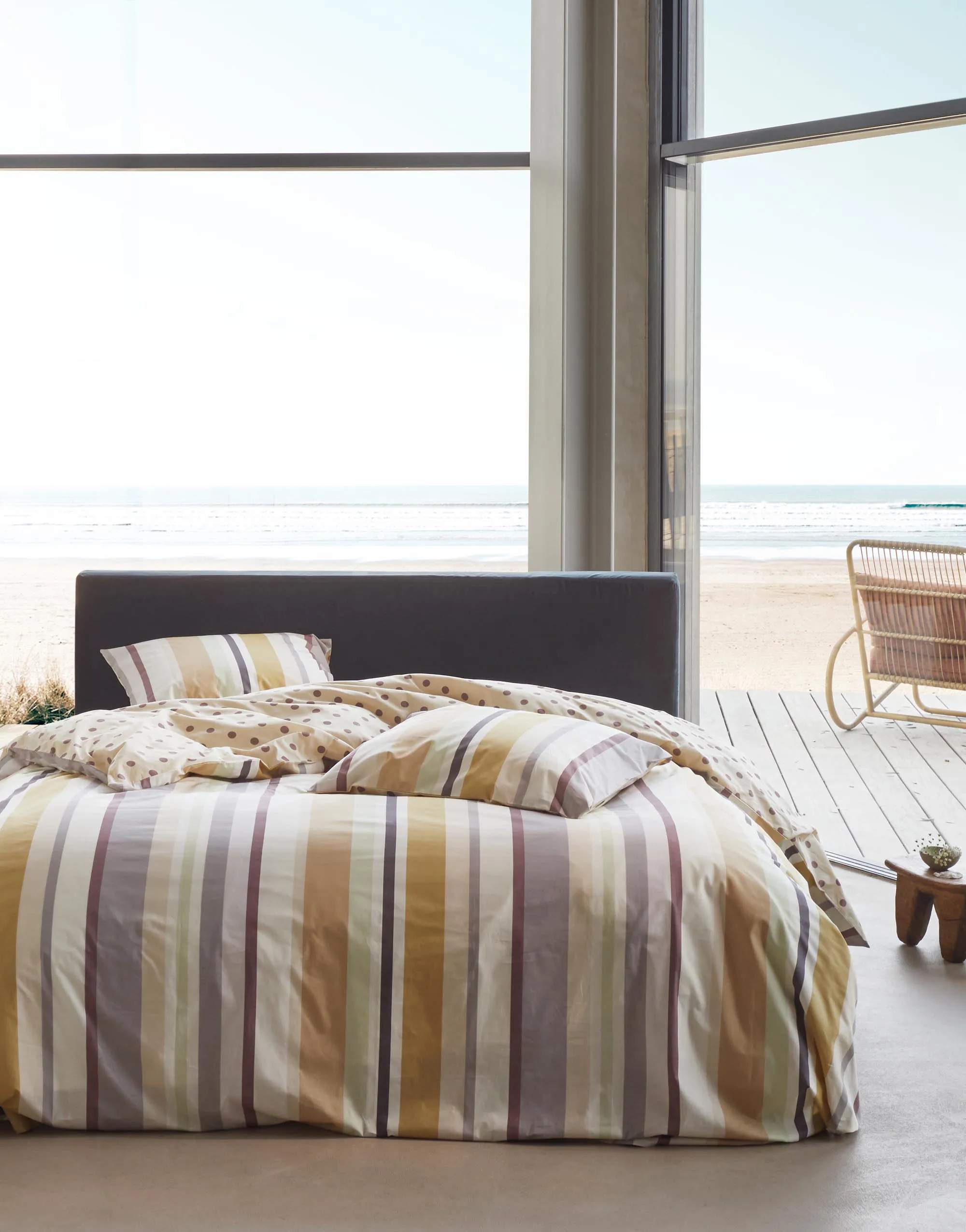 Essenza Sengetøj Feija Sengetøj i Antique Pink, B200 x L200 cm, 2