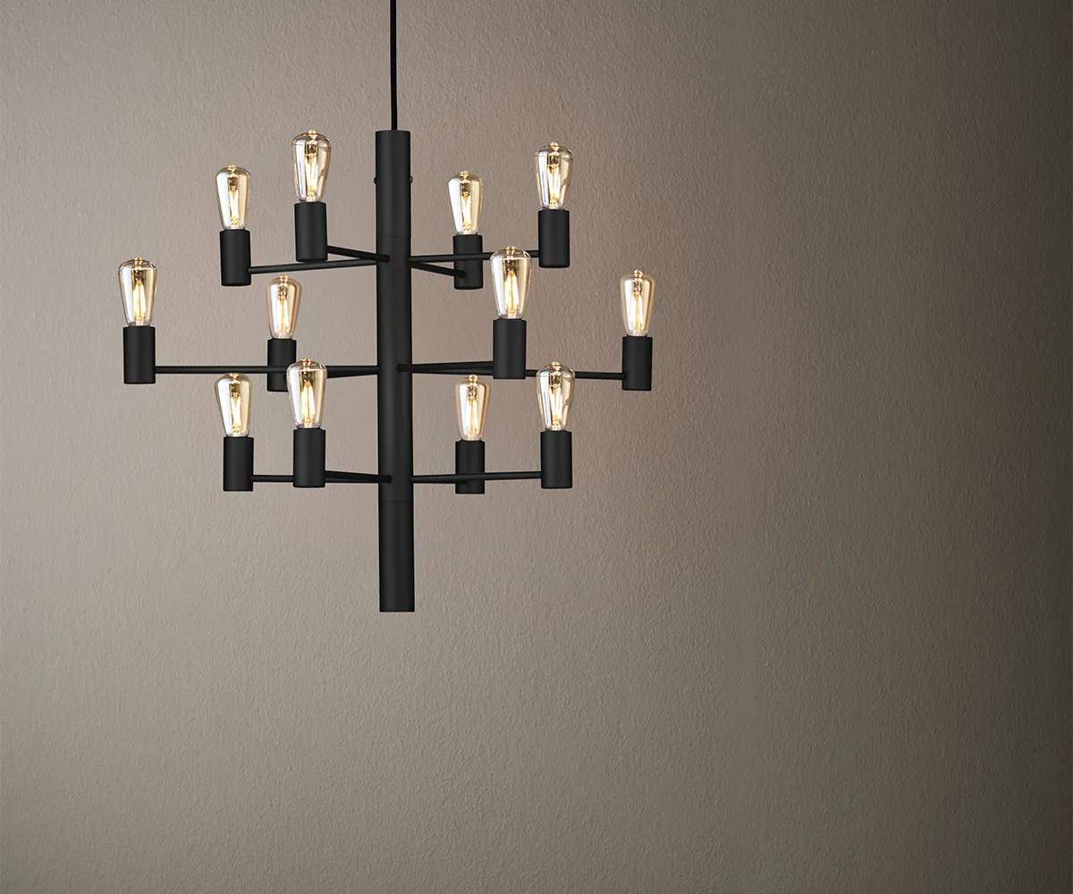 Herstal Pendler Manola Pendel i Sort, 60 cm, 3