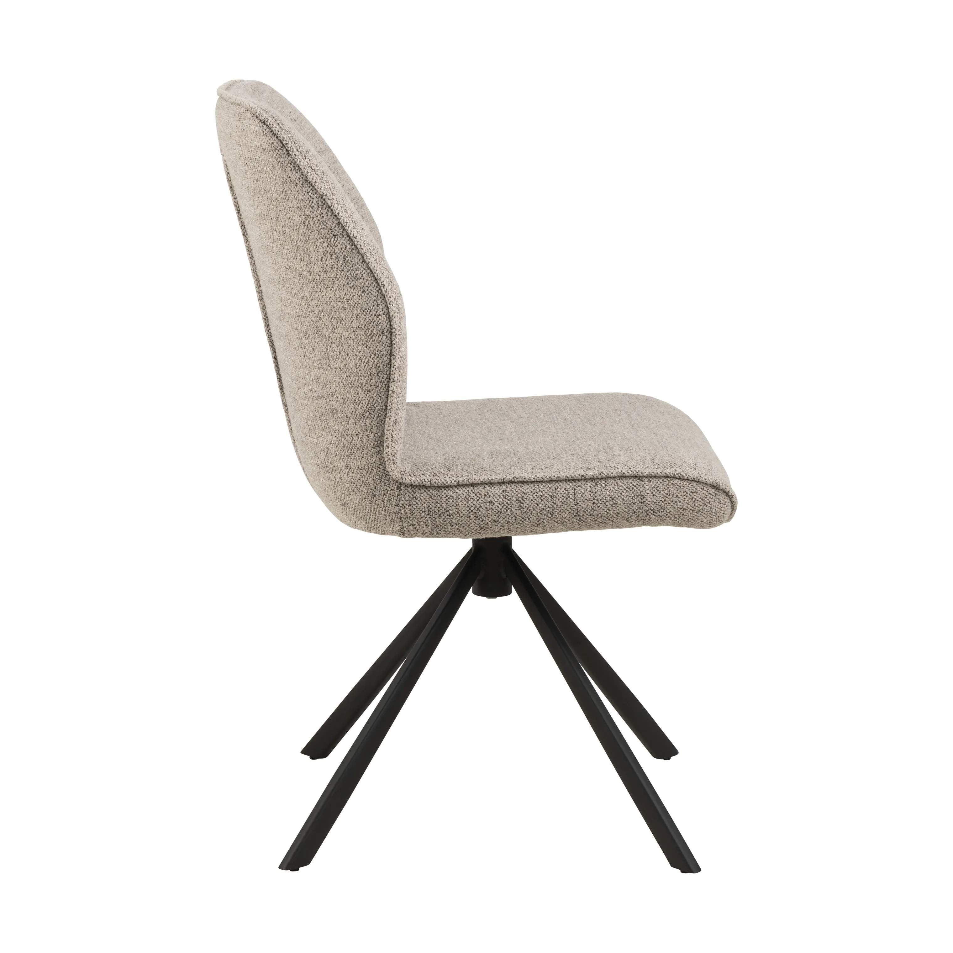 CASA Living Spisebordsstole Aura Spisebordsstol - 2 stk i Beige, 5