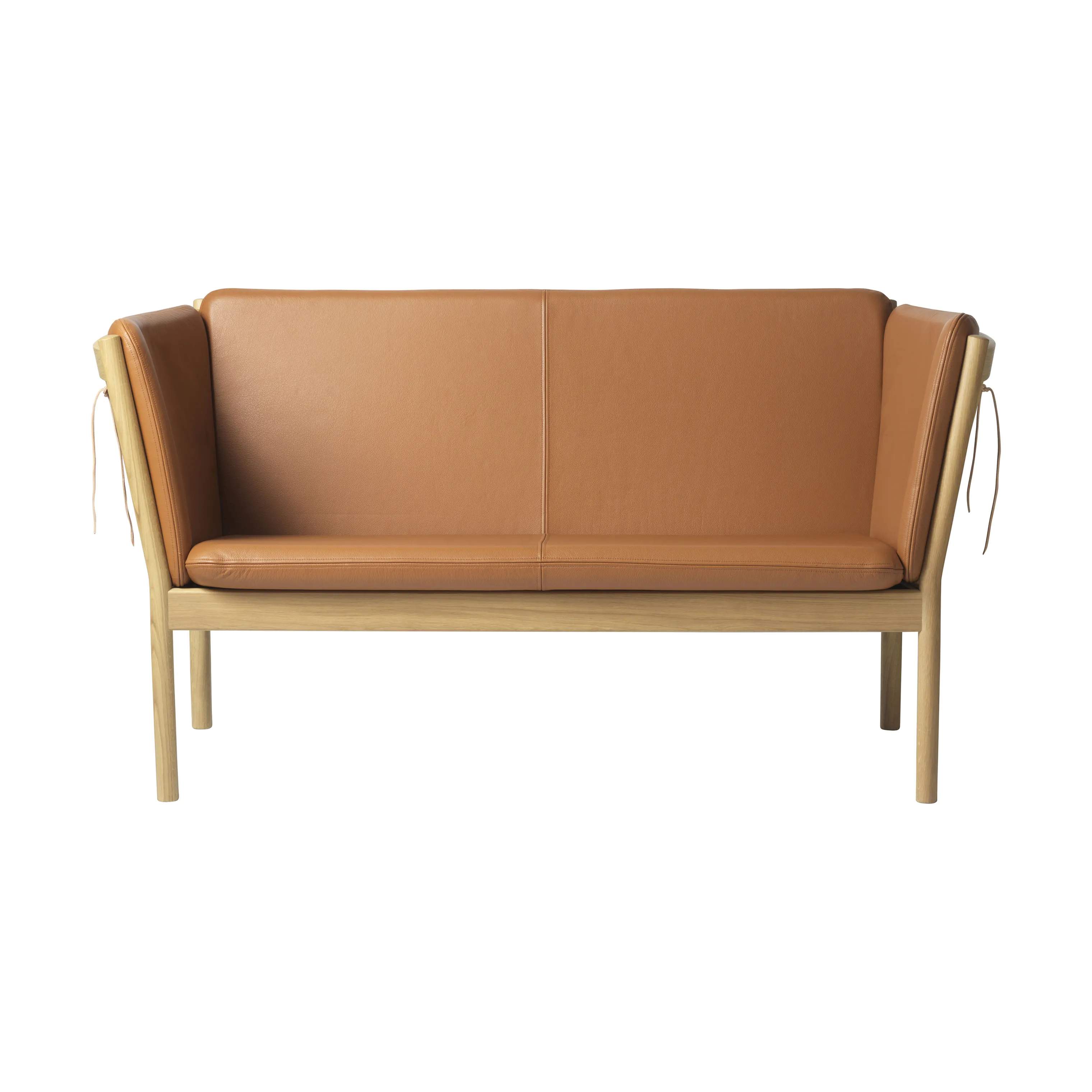 J148 Sofa, cognac læder, large