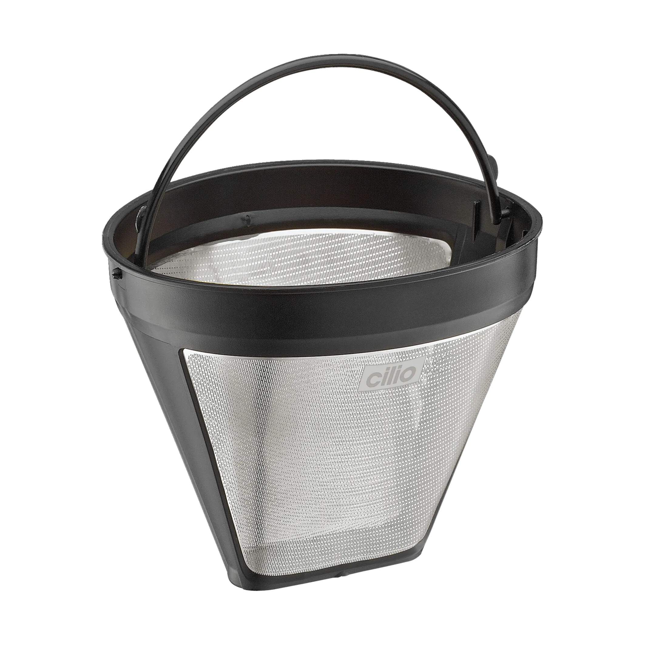 Cilio Kaffefiltre Kaffefilter i Stålfarvet, 1