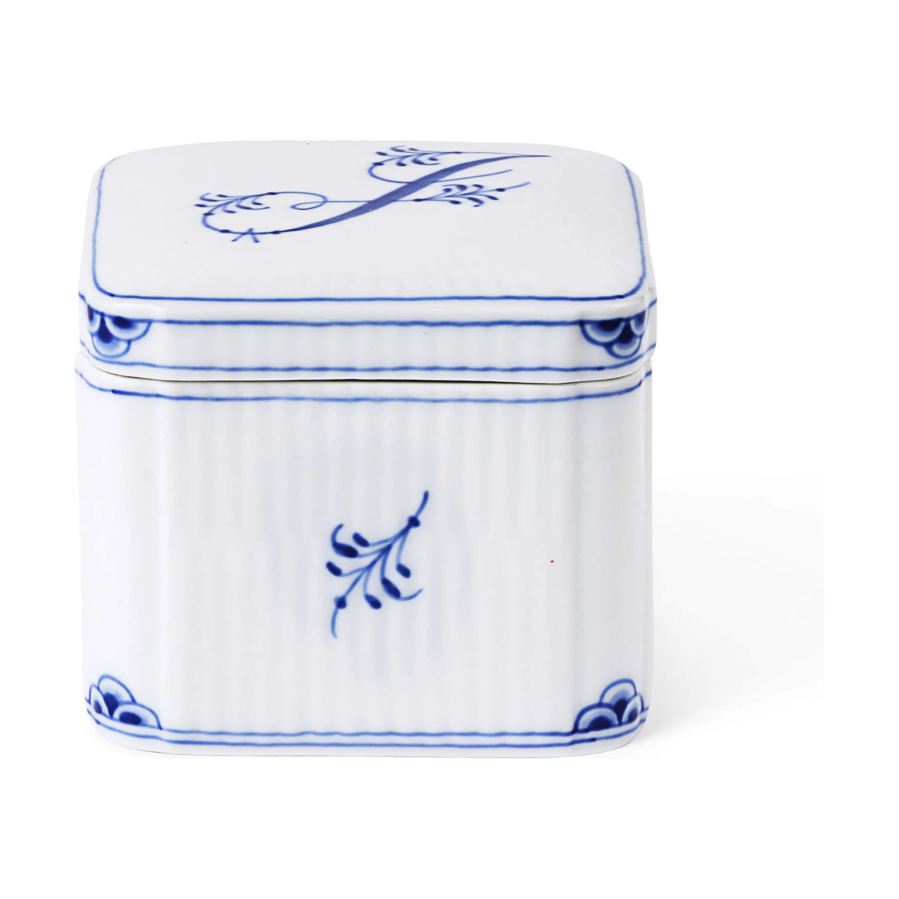 Royal Copenhagen Bonbonniere Alfabet Bonbonniere - J i J, 1