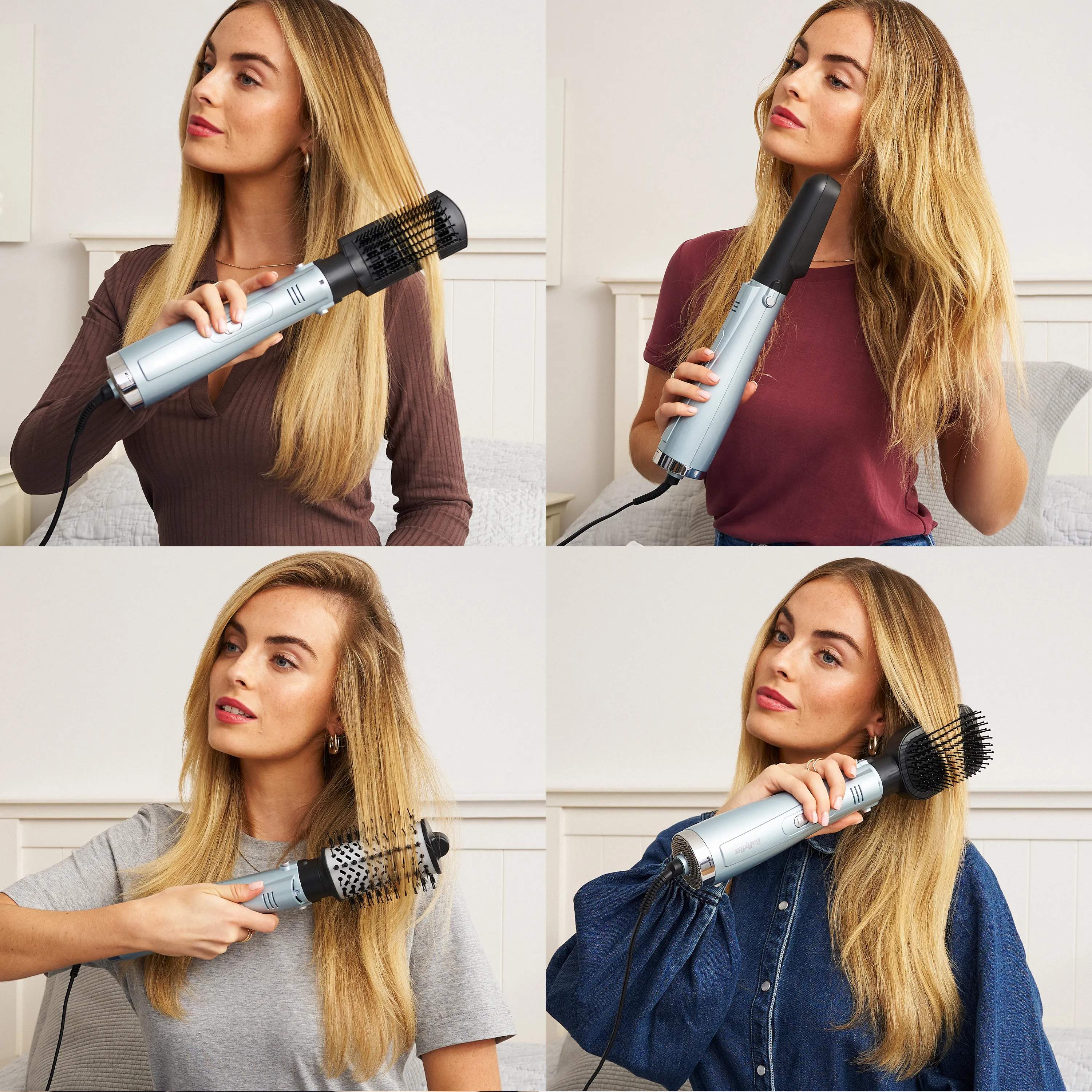BaByliss Hårtørrere Hydro Fusion Smooth & Shape Hårtørrer i Blå, 2