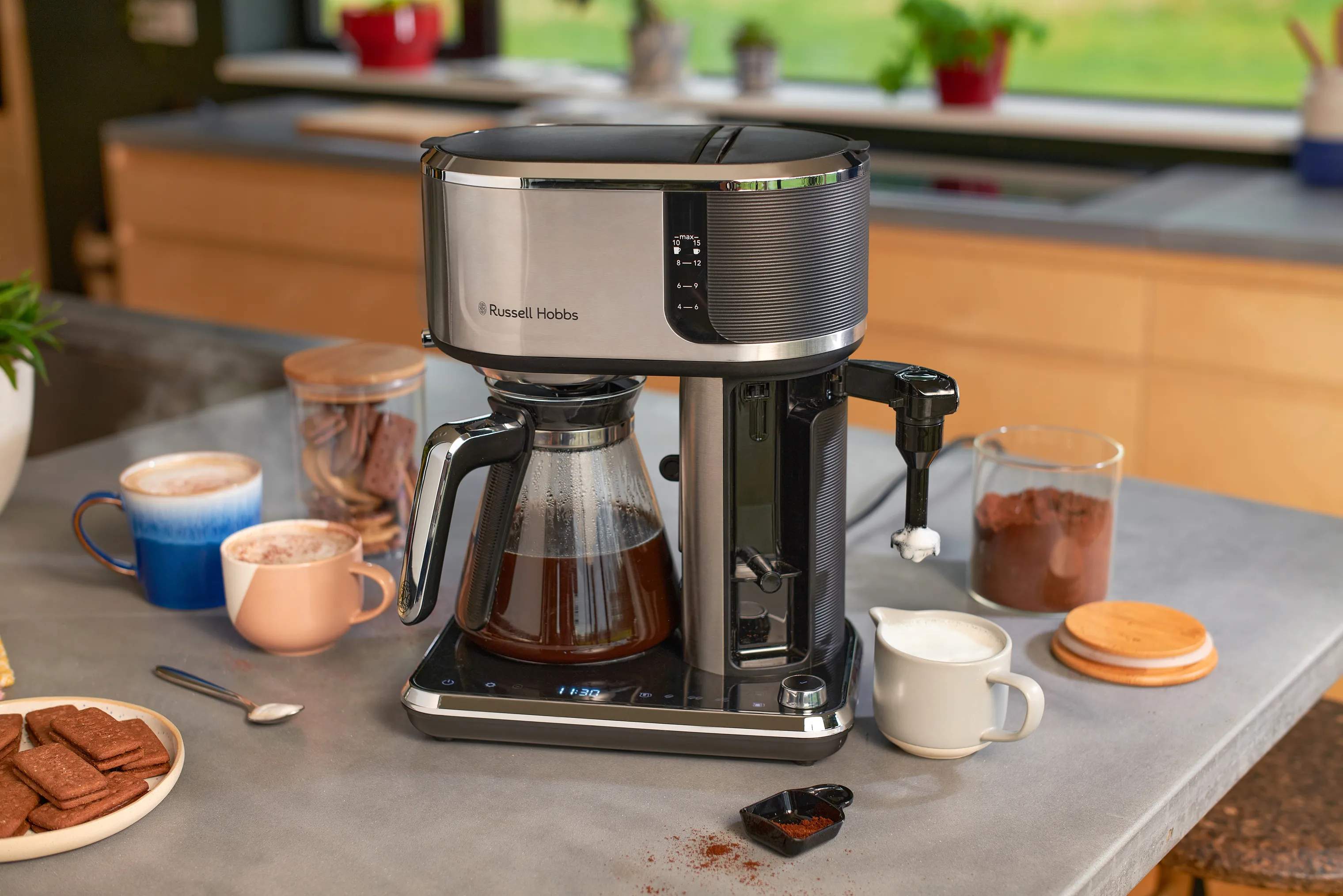Russell Hobbs Kaffemaskiner Attentiv Kaffemaskine i Sølvfarvet, 2