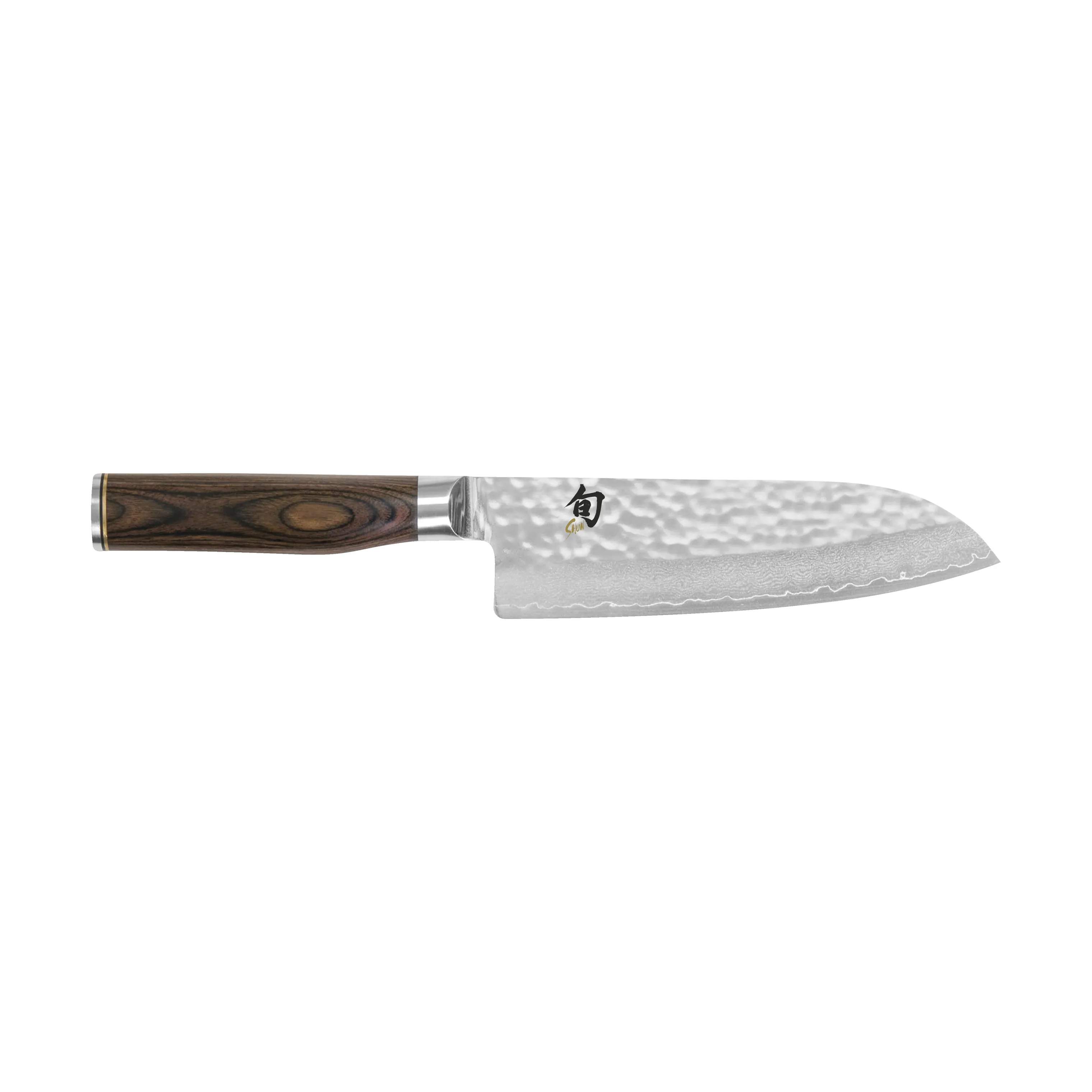 Shun Premier Santoku, brun/stål, large