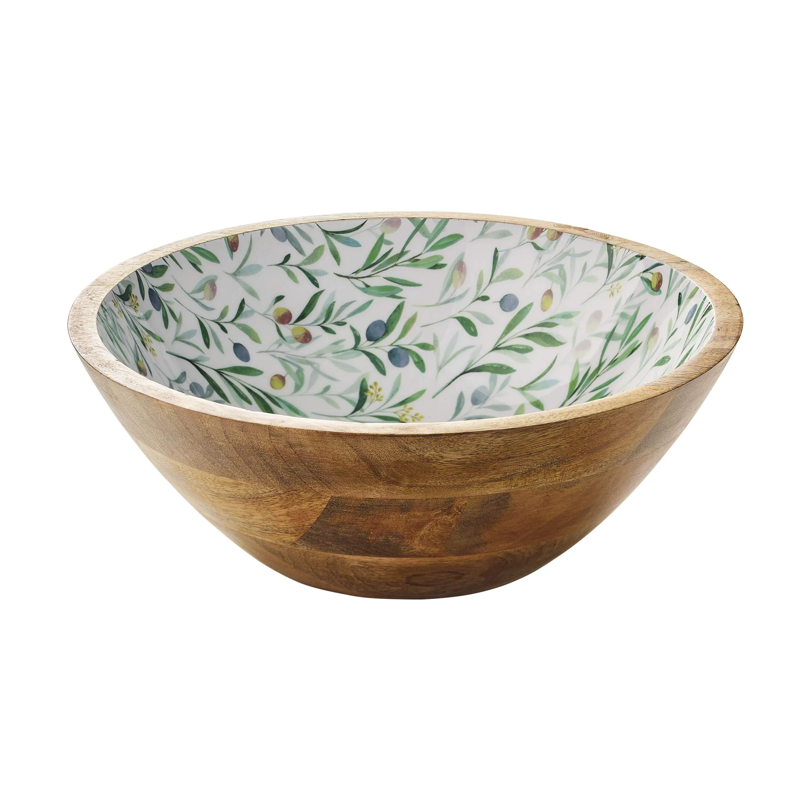 Zassenhaus Serveringsskåle Mango Serveringsskål i Olive, H11,5 x Ø30 cm, 1
