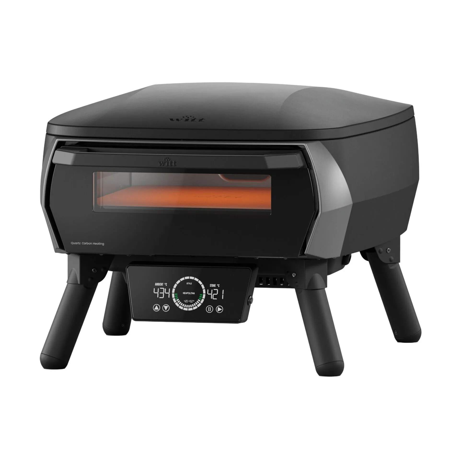 Witt Pizza Pizzaovne eGNITE Control 13" Pizzaovn i sort, 1