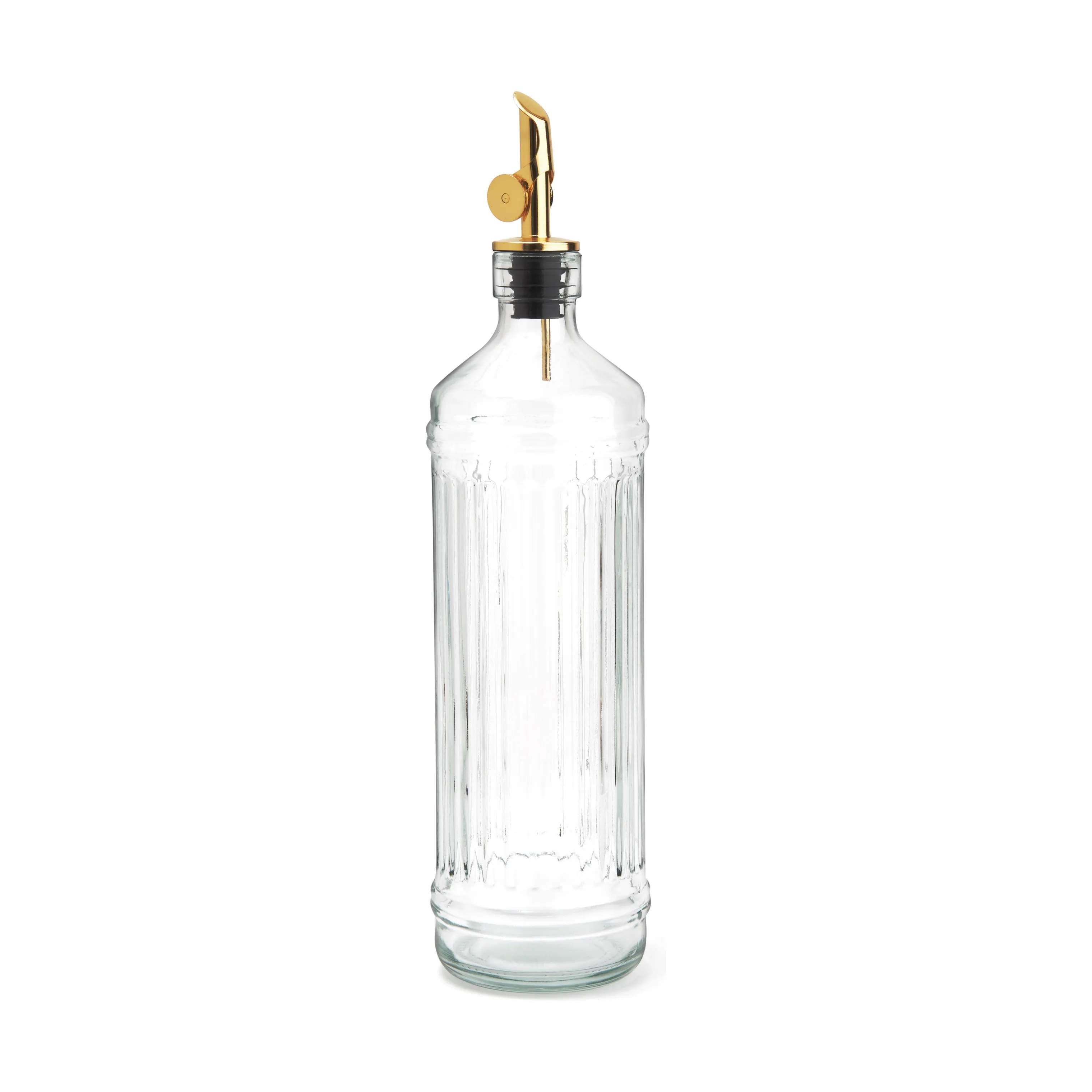 Cook & Baker Olie- og eddikeflasker Olieflaske i Klar/rille, 0.75 L, 1