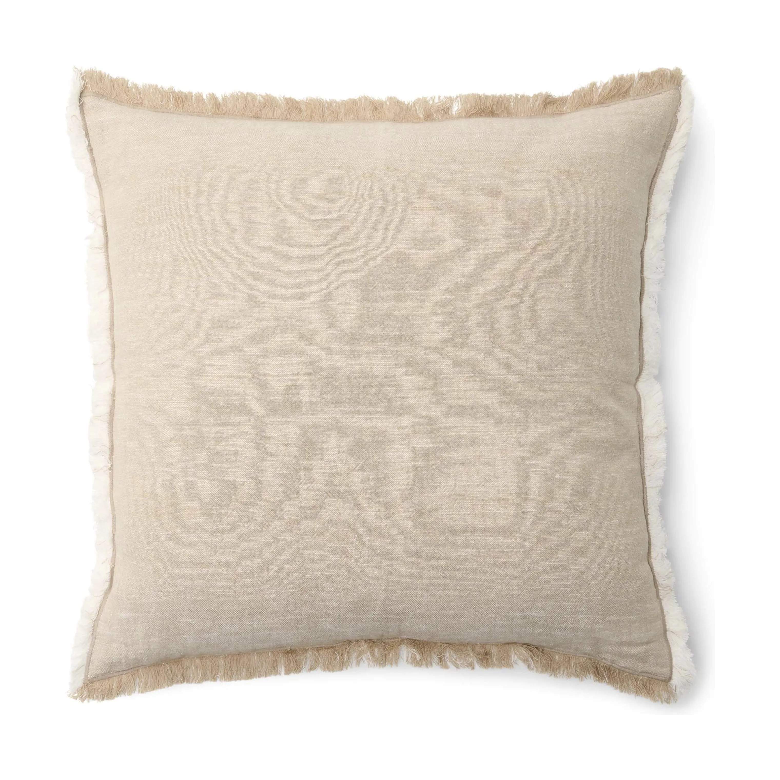 Marc O'Polo Pyntepuder Fine Stripe Pyntepude i Dark sand, B50 x L50 cm, 1