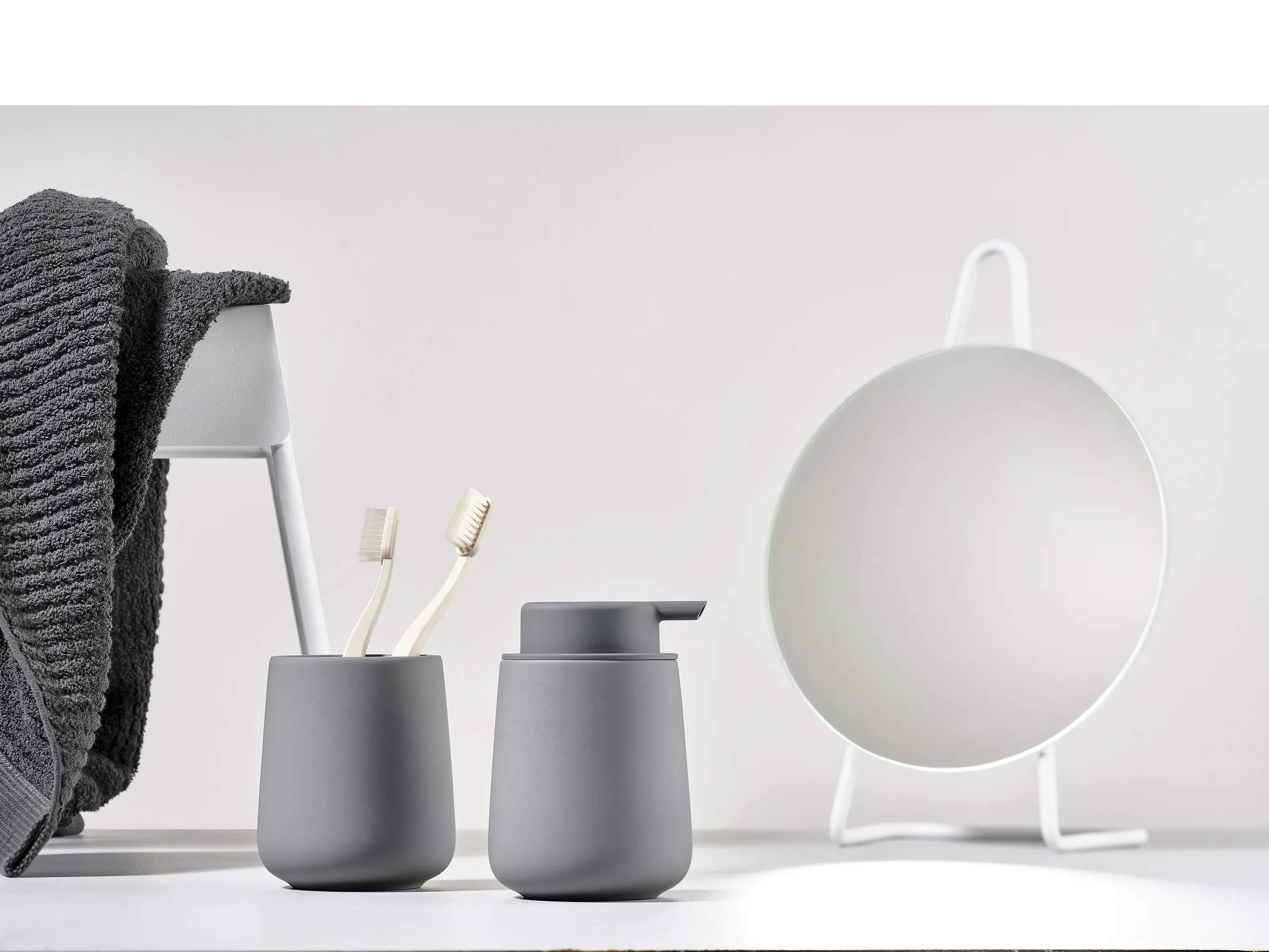 Zone Sæbedispensere Nova One Sæbedispenser i Gull Grey, 2
