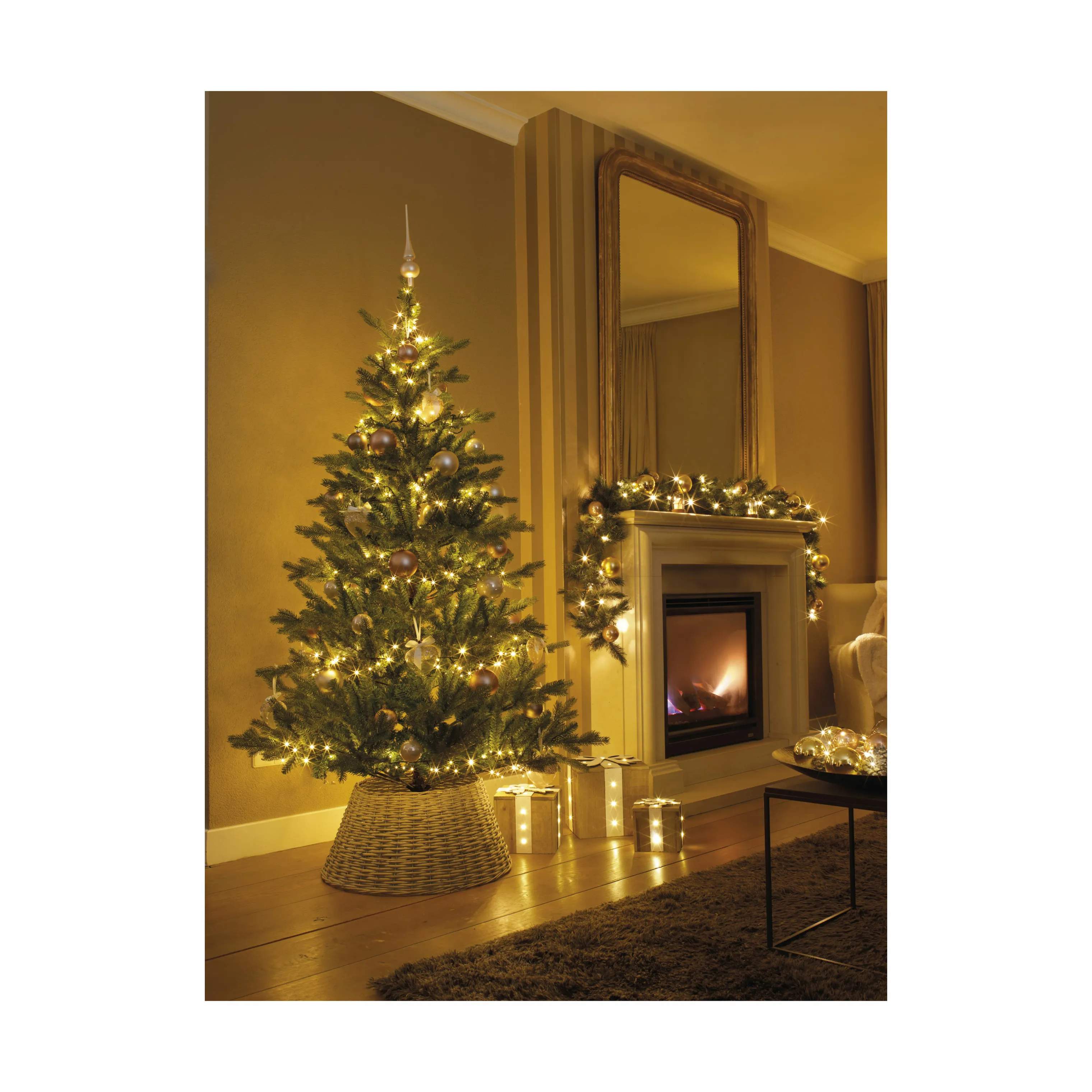 Casa Christmas Øvrigt julepynt Skjuler til juletræsfod i Grå, 2