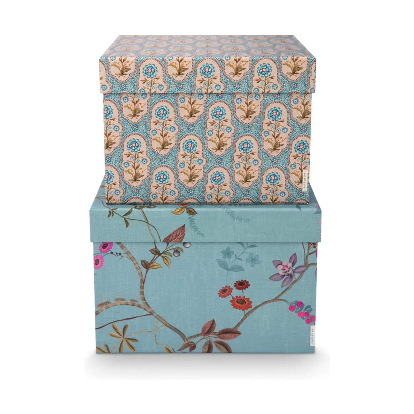 PIP Studio Opbevaringsbokse Blooming Tales Opbevaringskasse - 2 stk. i Blue, 1