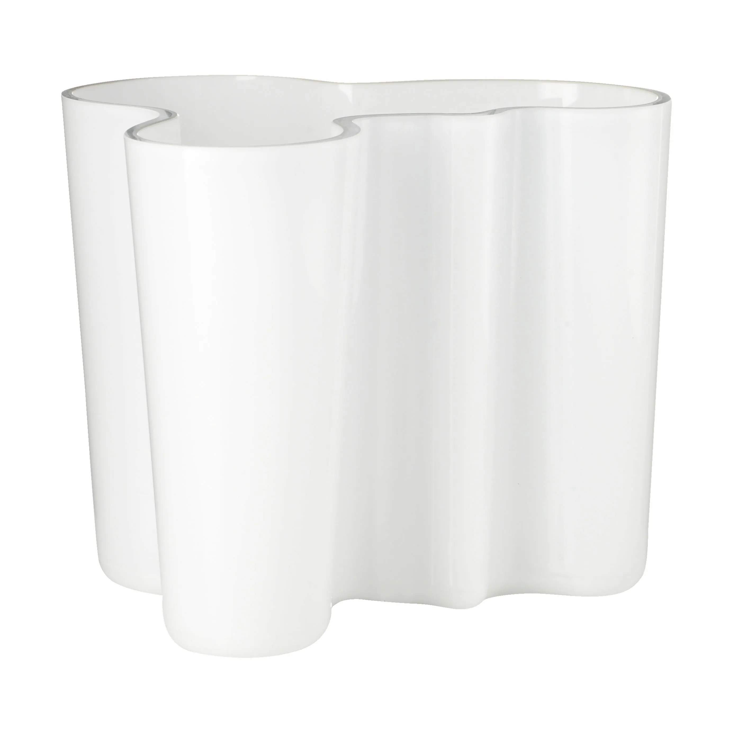 Alvar Aalto Vase, hvid, large