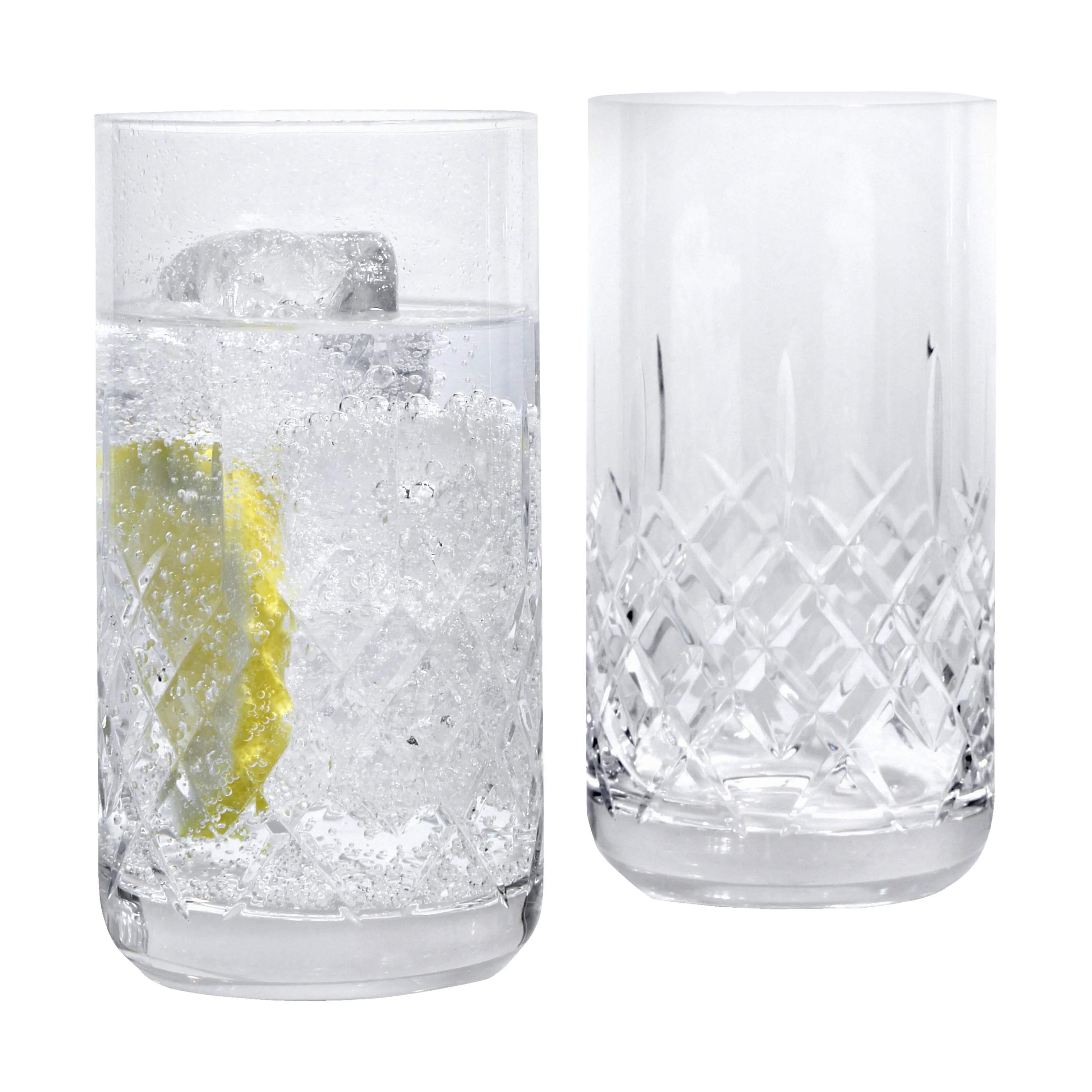 XO Lounge Highball Glas - 2 stk., klar, large