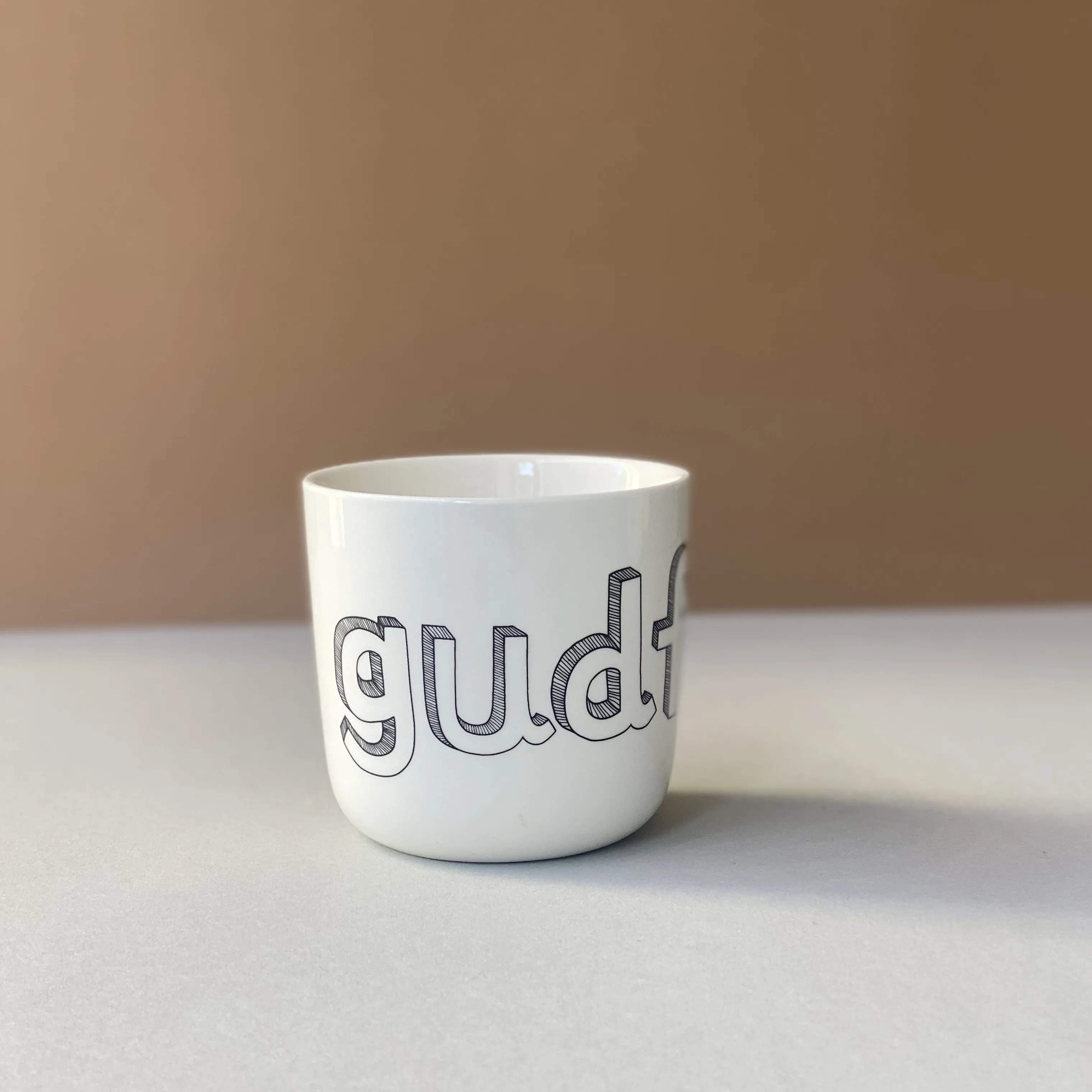 Liebe Krus og kopper med hank Kop - Gudfar i Gudfar, 2