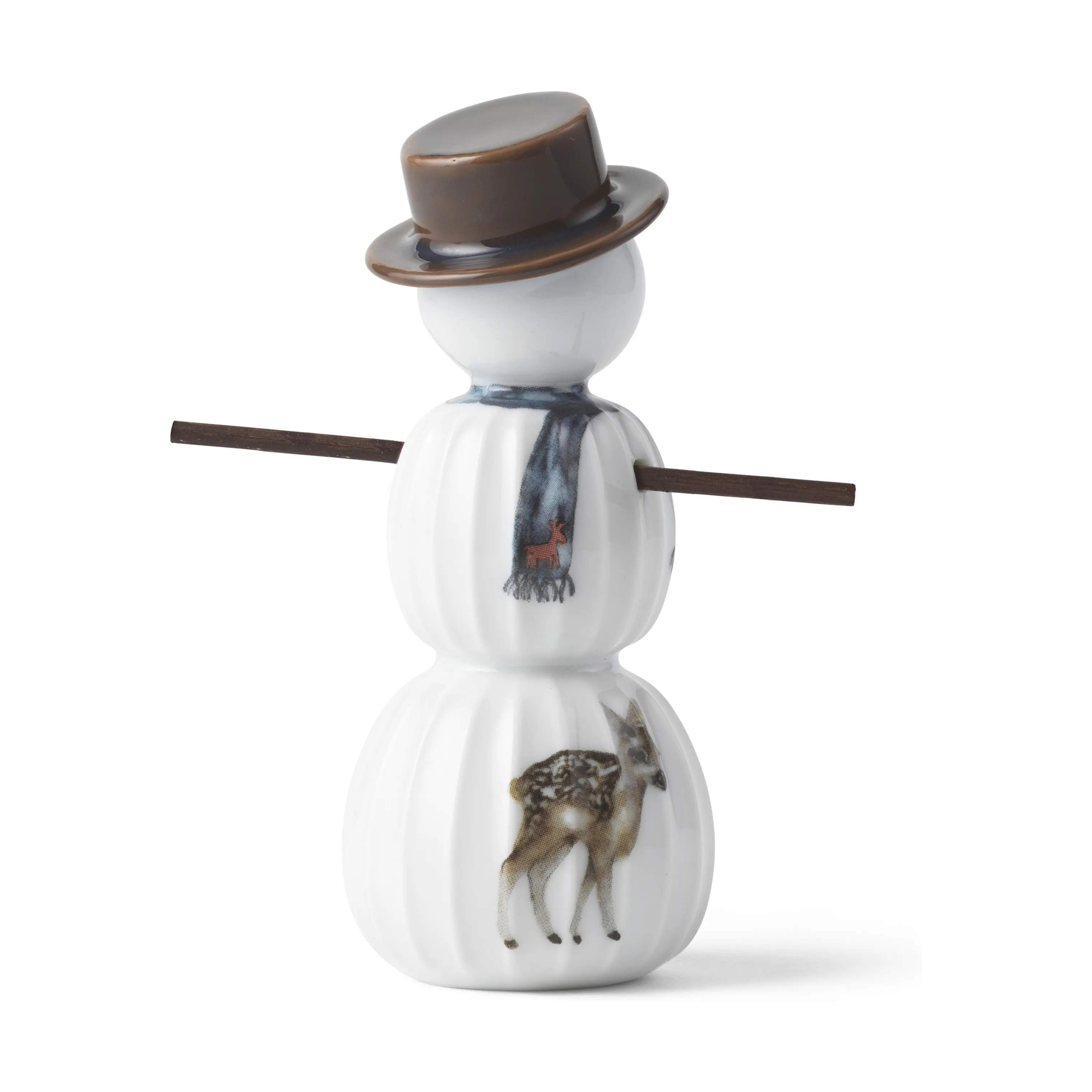 Kähler Julefigurer Hammershøi Jul Snemand i 11,5 cm, 4