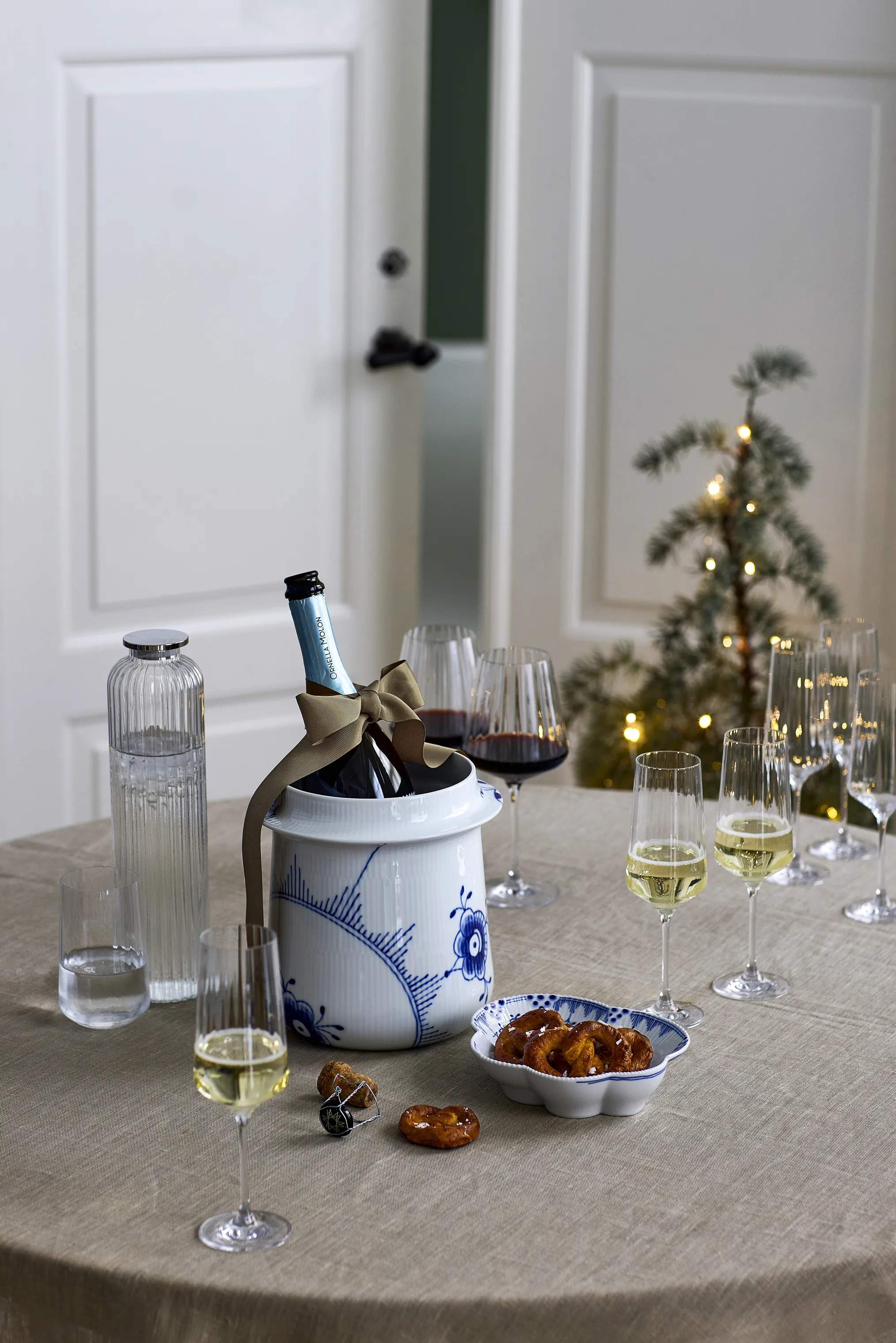 Georg Jensen Champagneglas Bernadotte Champagneglas - 6 stk. i Klar, 2