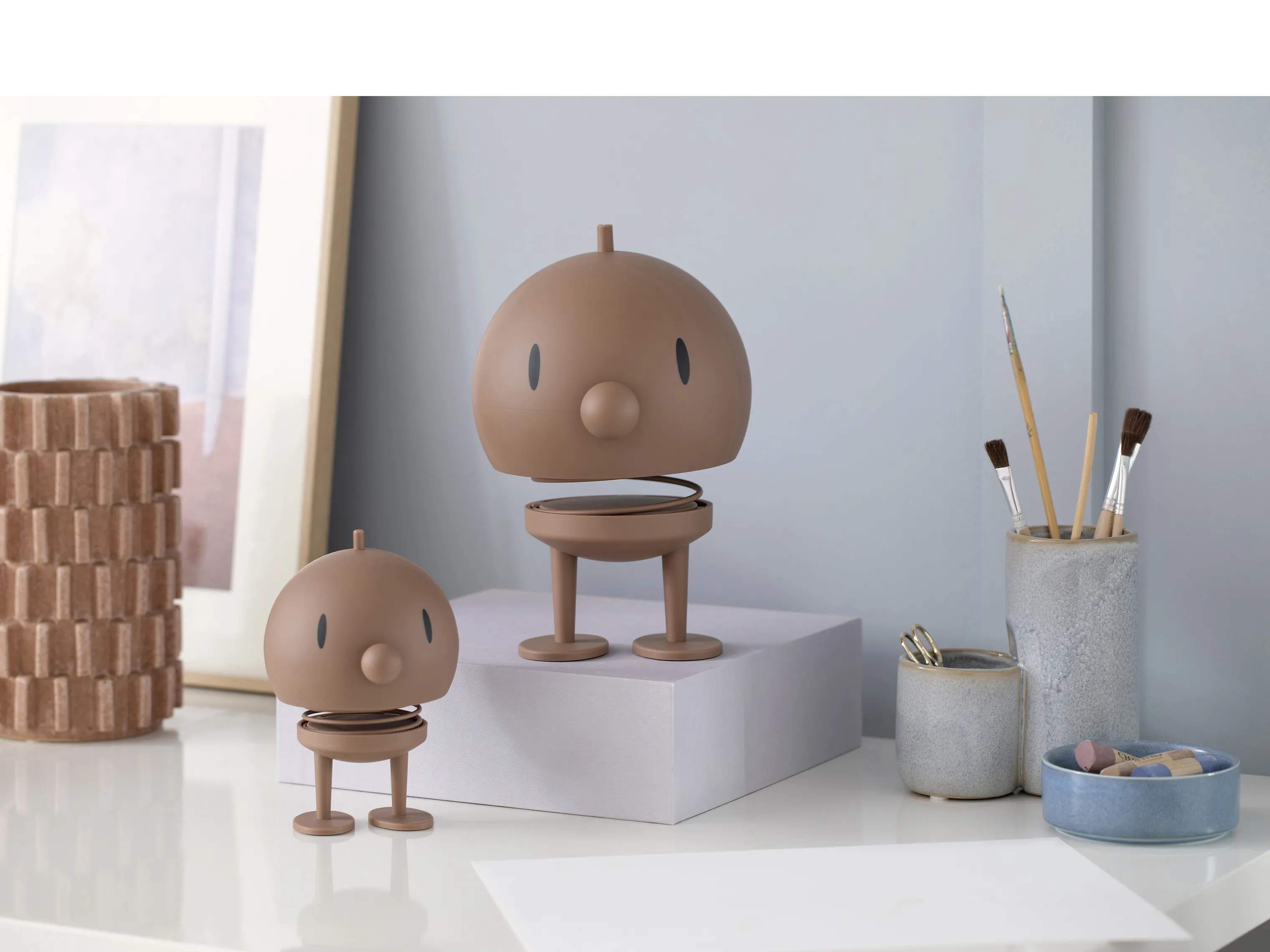 Hoptimist Øvrige figurer Bumble - Soft i Choko, 15 cm, 2