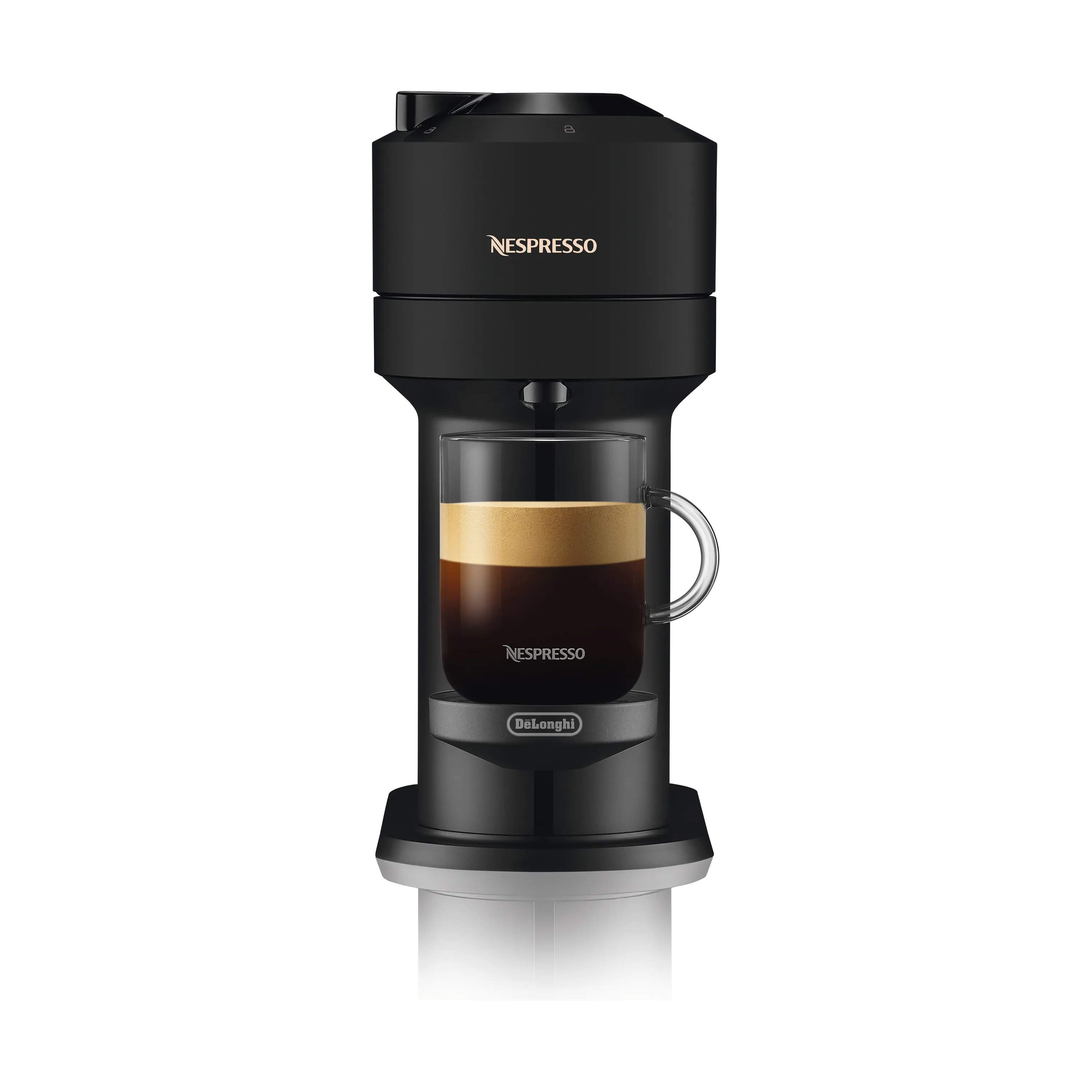 Nespresso kapselmaskiner Vertuo Next Kapsel Kaffemaskine i Mat Black, 4