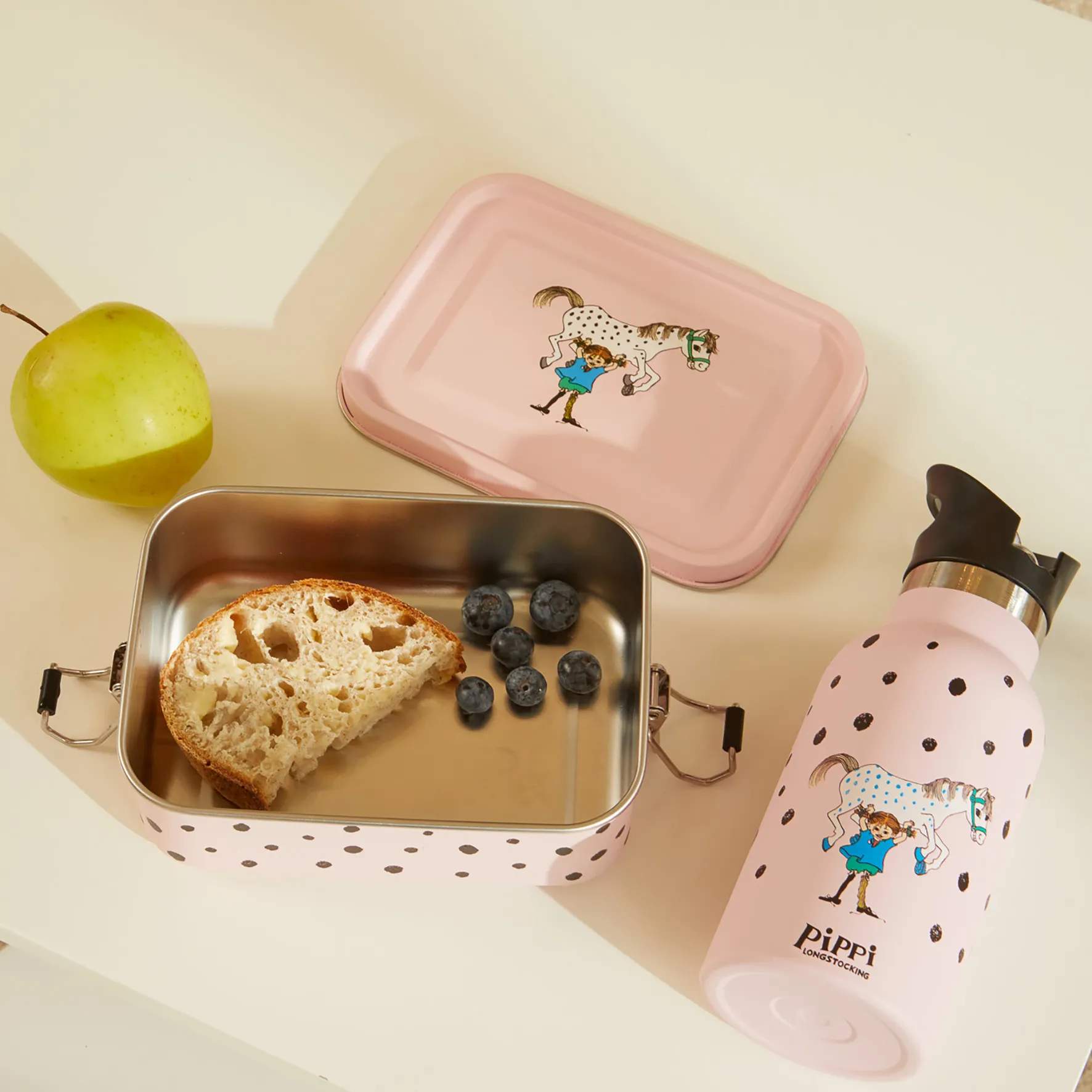 Barbo Toys Madkasser Madkasse - Pippi Langstrømpe i Lyserød, 2