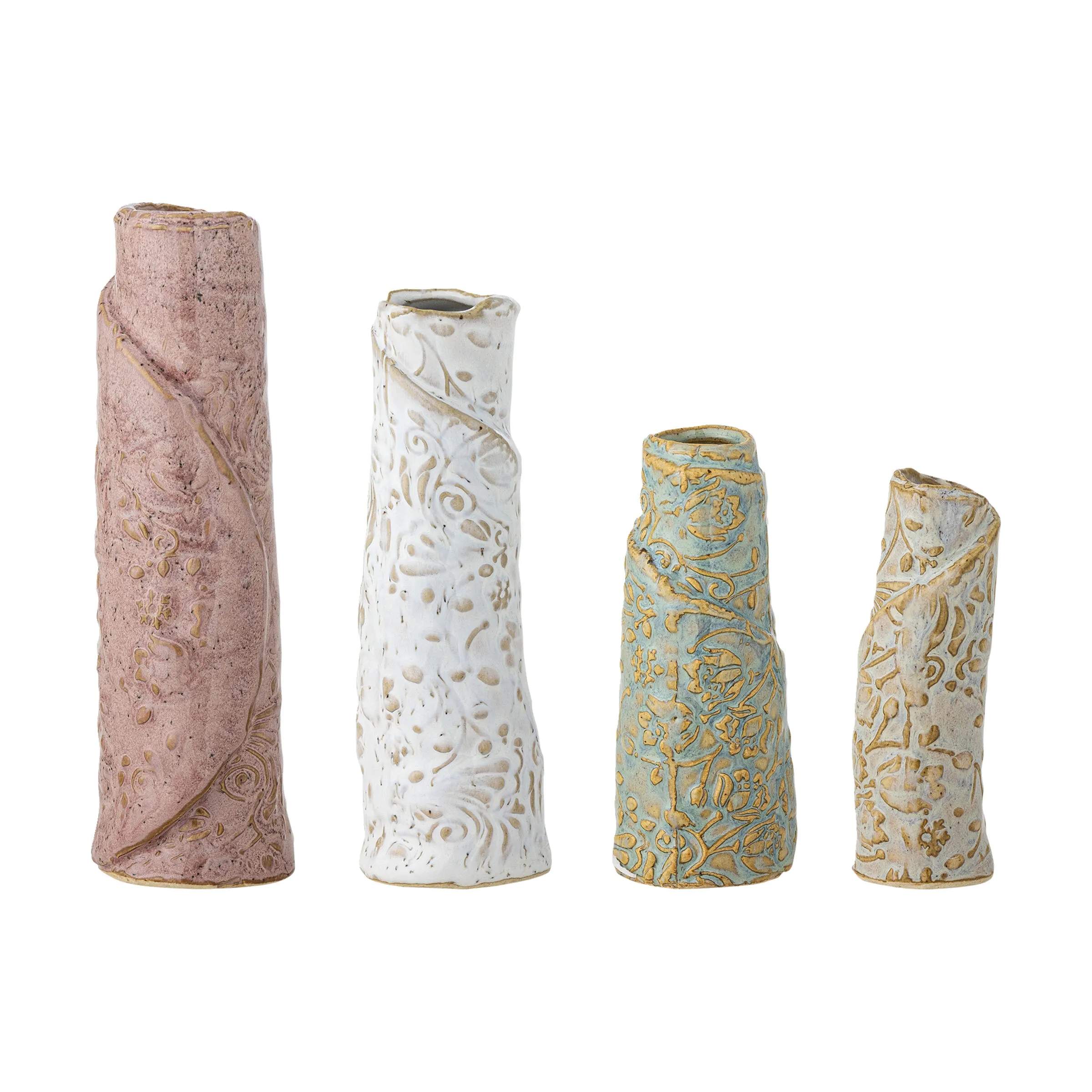 Bloomingville Vaser Vase sæt Temple - 4 stk. i Brun, 1