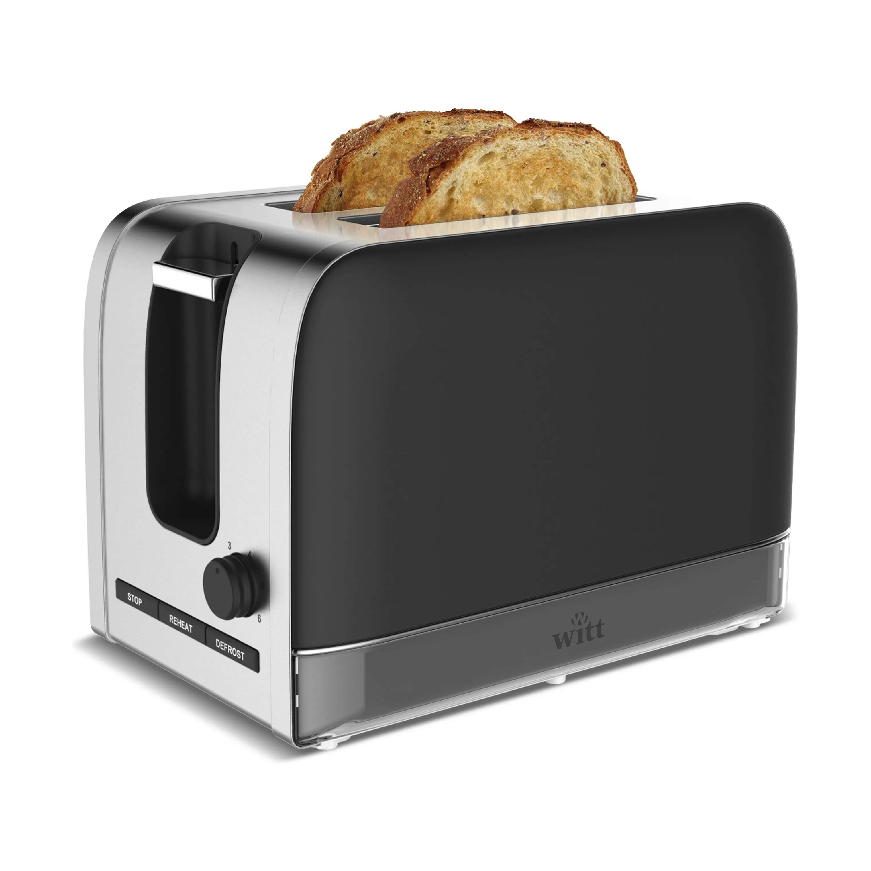 Witt Brødristere Classic Brødrister i Sort, 2