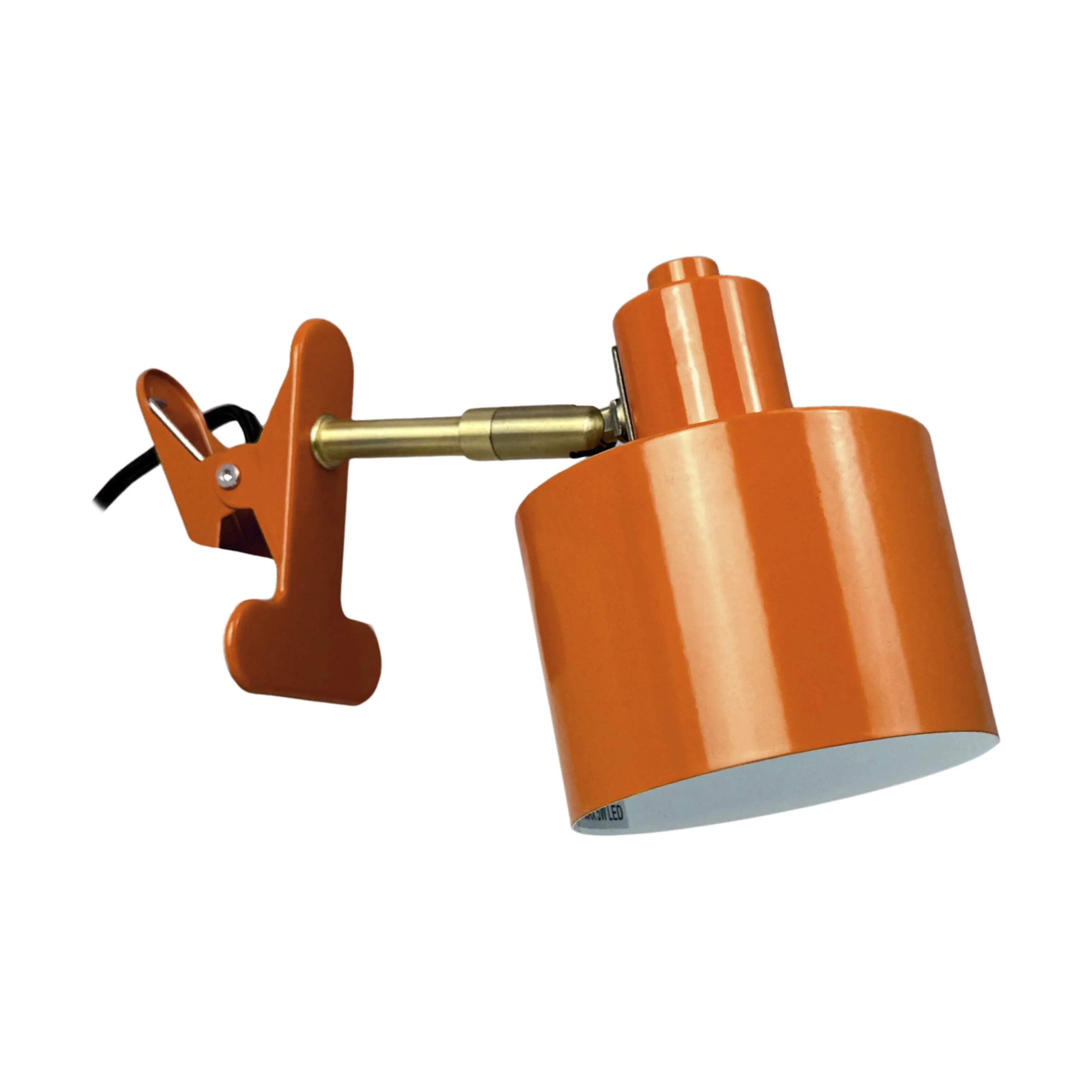 Dyberg Larsen Bordlamper Ocean Klemmelampe i Orange, 1