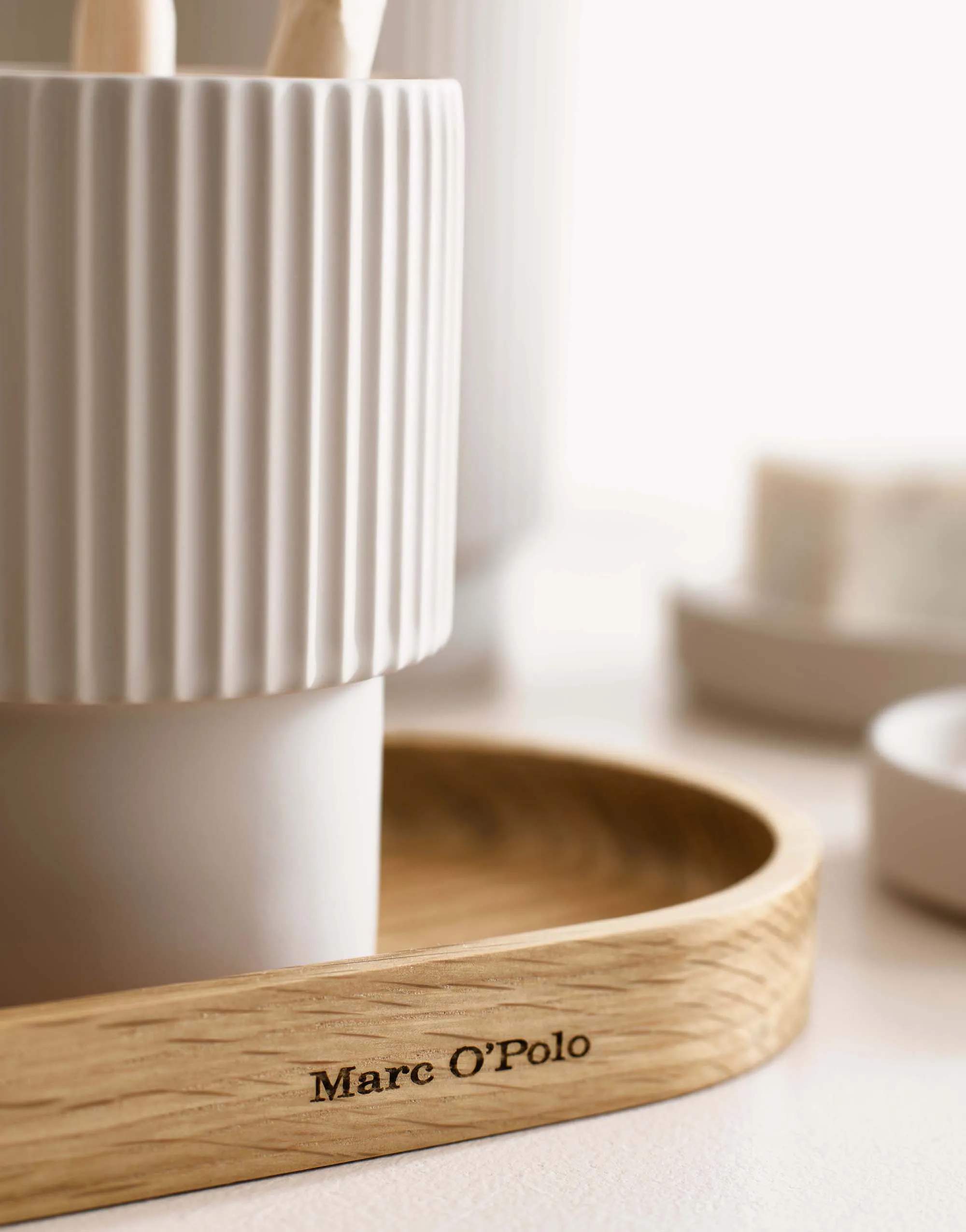 Marc O'Polo Bakker The Wave Wave Bakke i Oak, 2