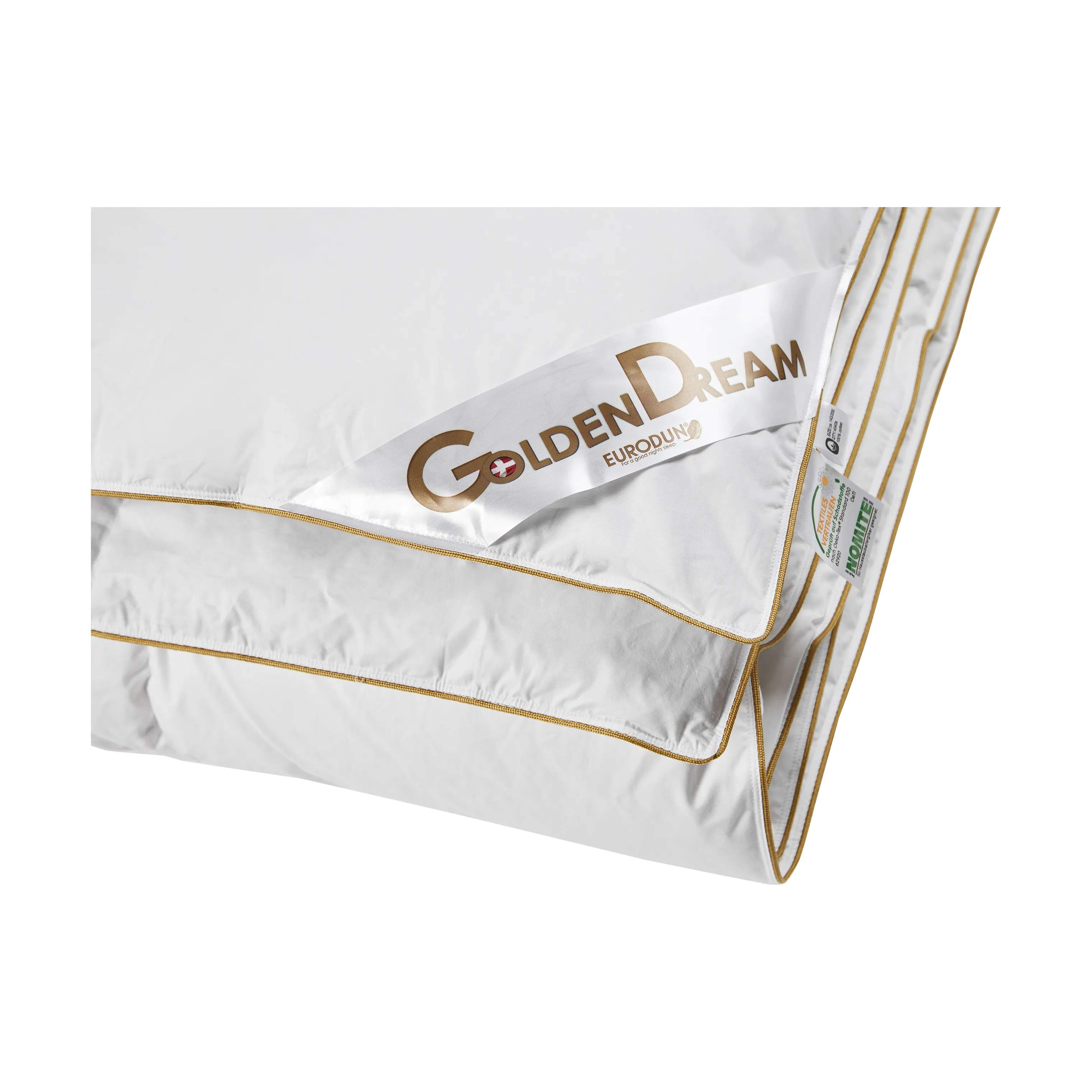 Eurodun Enkeltdyner Golden Dream  Helårsdyne i B135 x L220 cm, 6