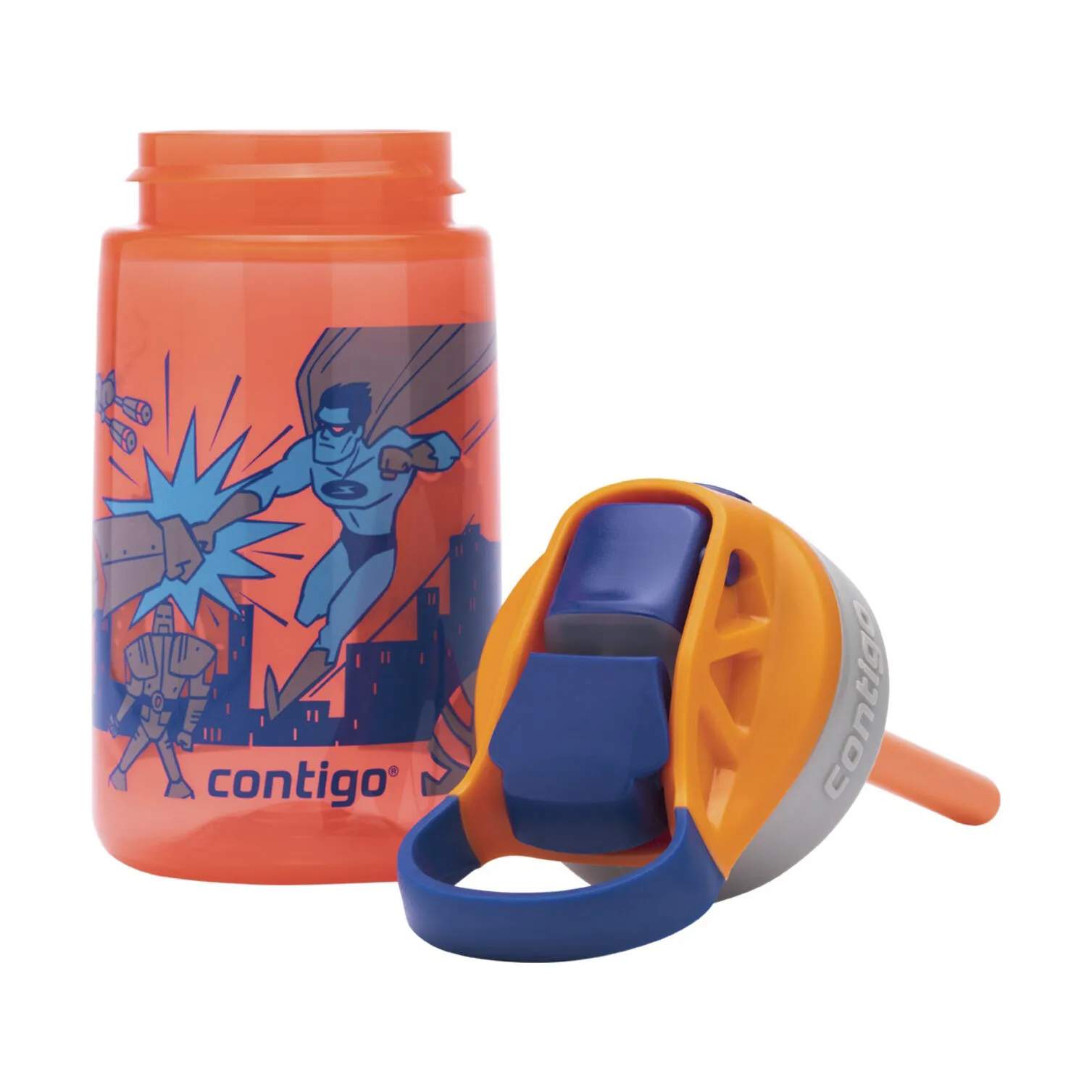 Contigo Drikkedunke til børn Gizmo Drikkedunk i Superhero, 4