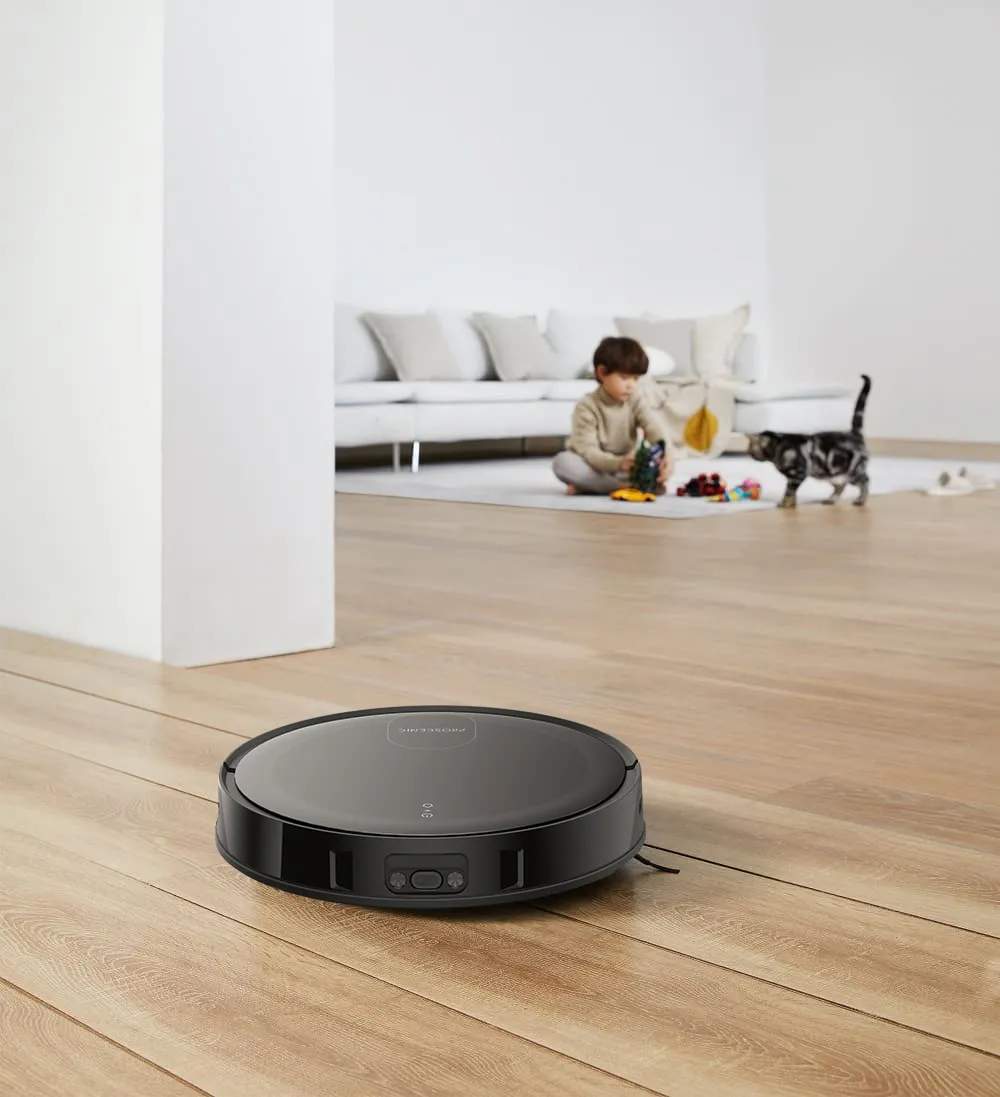 Proscenic Robotstøvsugere X1 Robotstøvsuger i Sort, 2