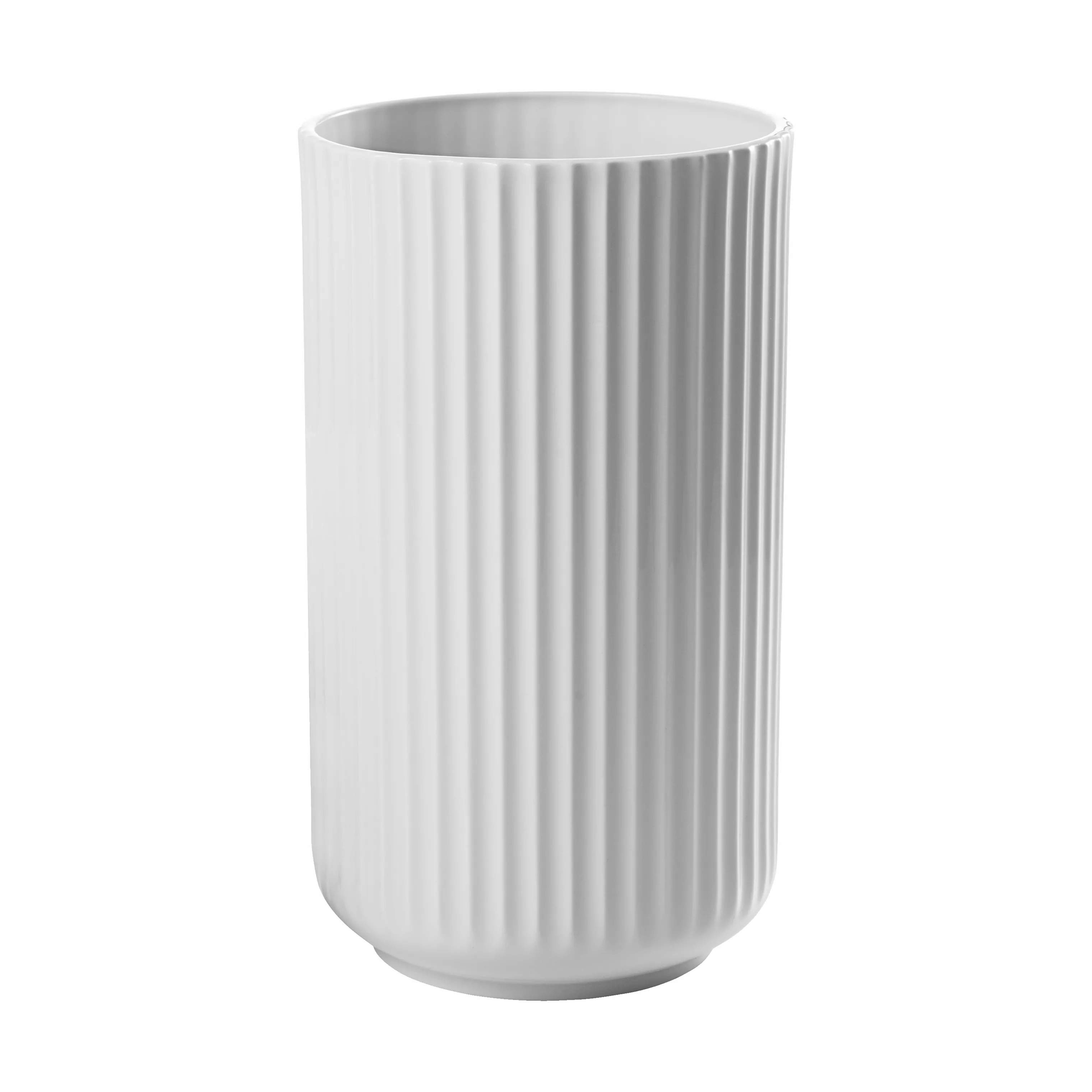 Vase, hvid, large