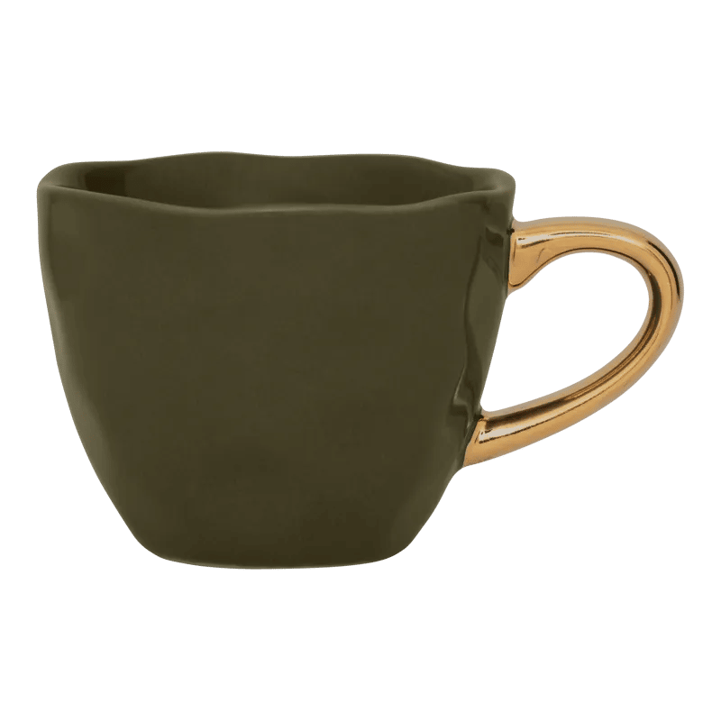 Urban Nature Culture Krus og kopper med hank Good Morning Espressokop i Fir Green, 10 cl, 1
