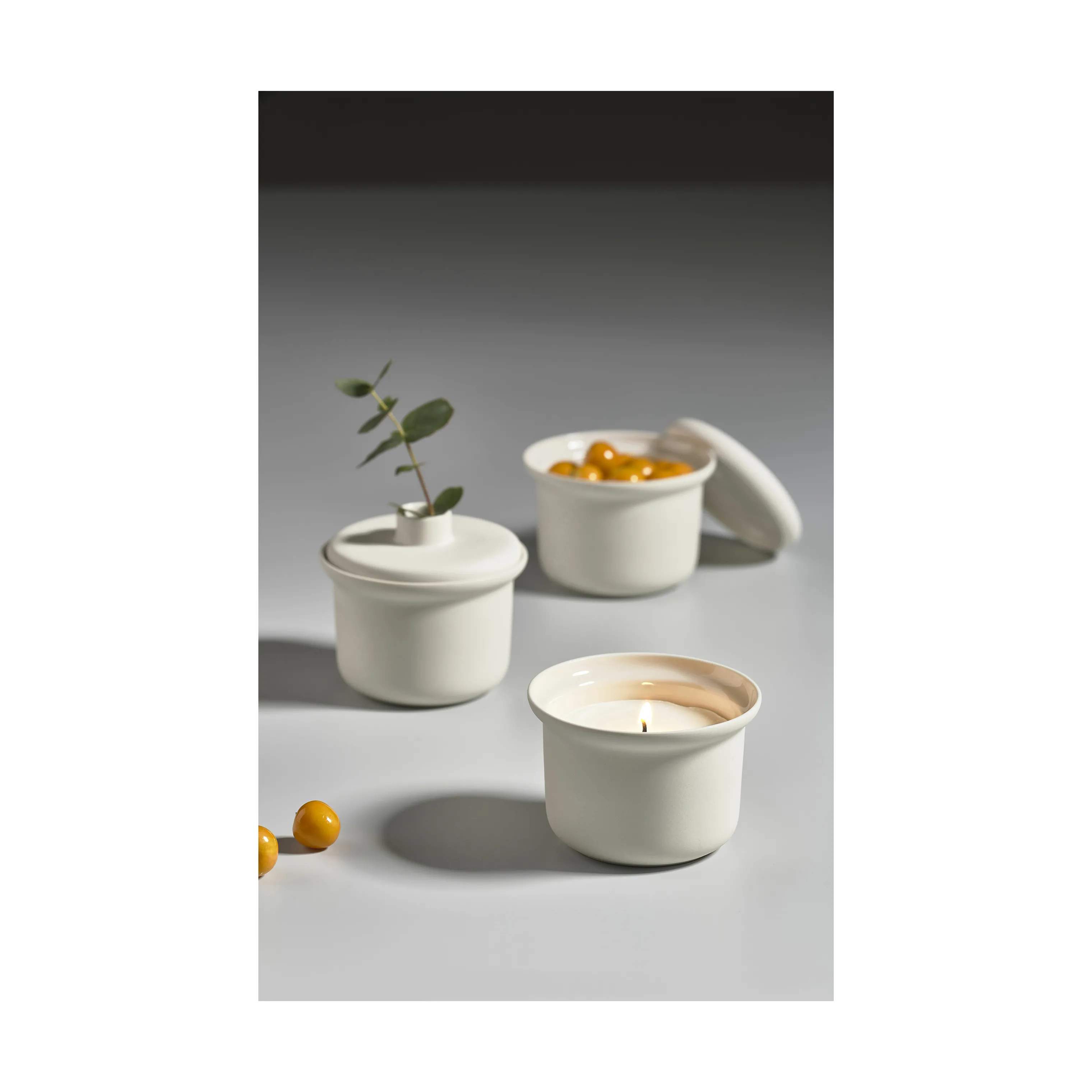 Zone duftlys Inu Duftlys - Calm Moment i Offwhite, 6,5 cm, 2