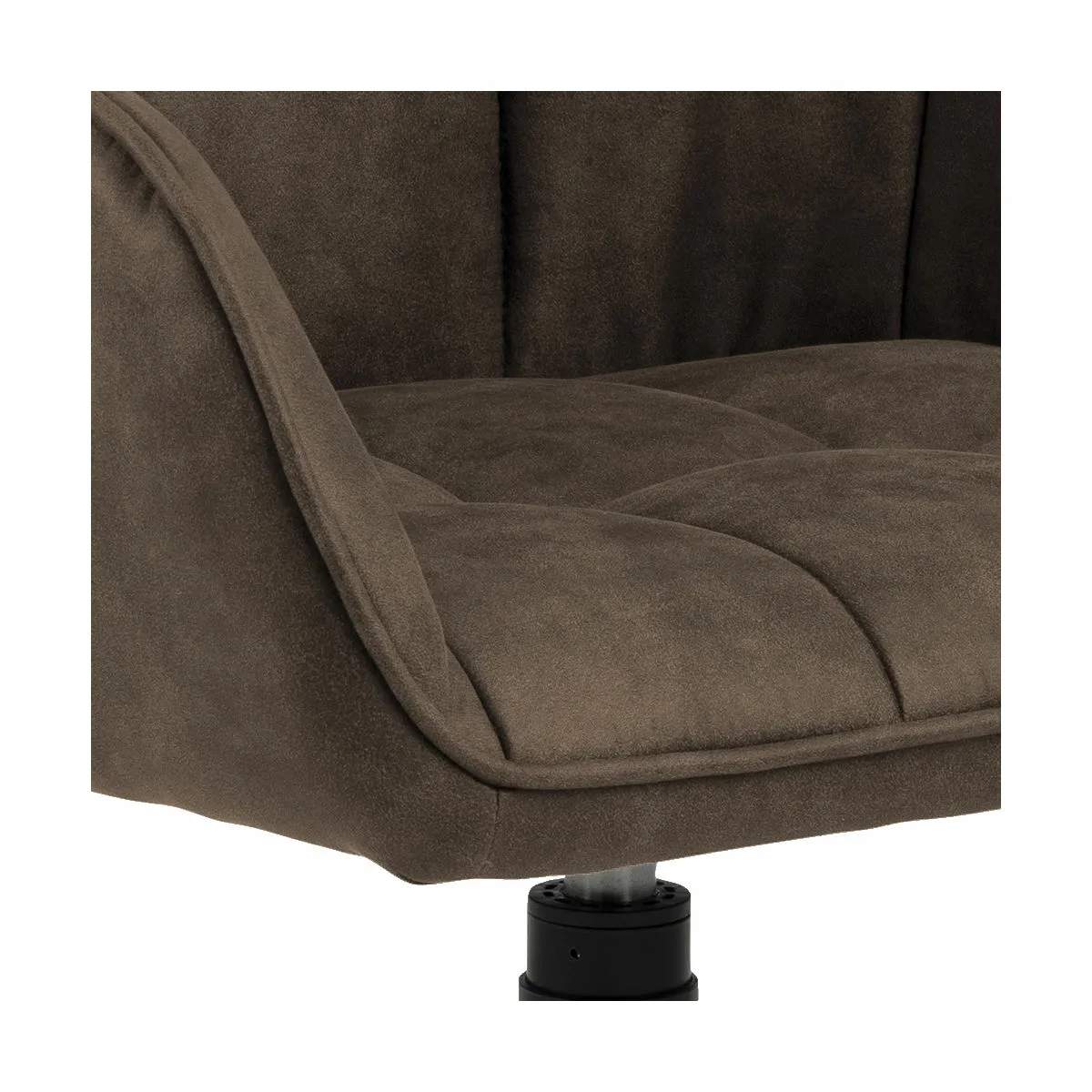 CASA Living Spisebordsstole Brenda Spisebordsstol i lysebrun/sort, 4