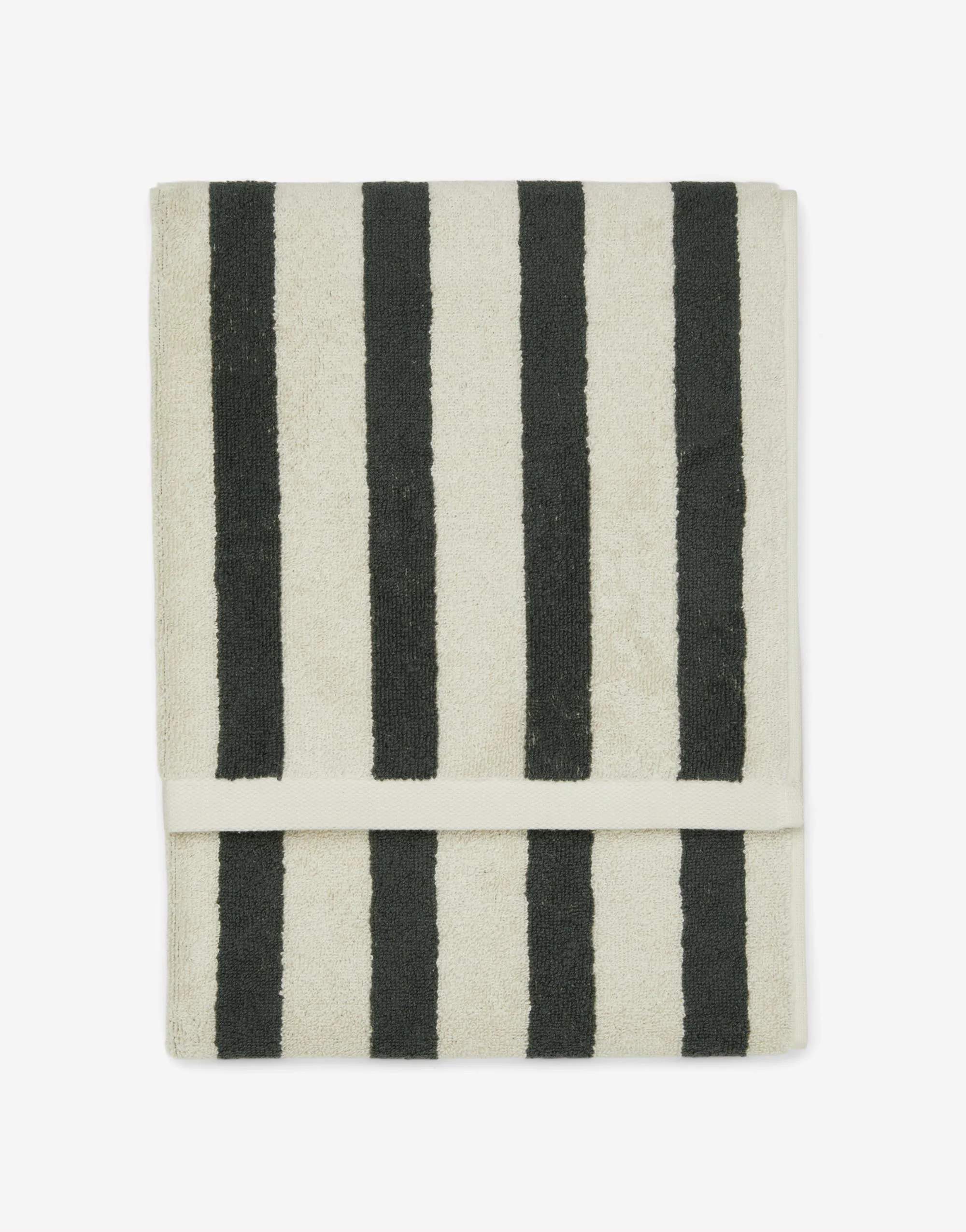 Marc O'Polo Håndklæder Heritage Håndklæde i Anthracite, B50 x L100 cm, 4