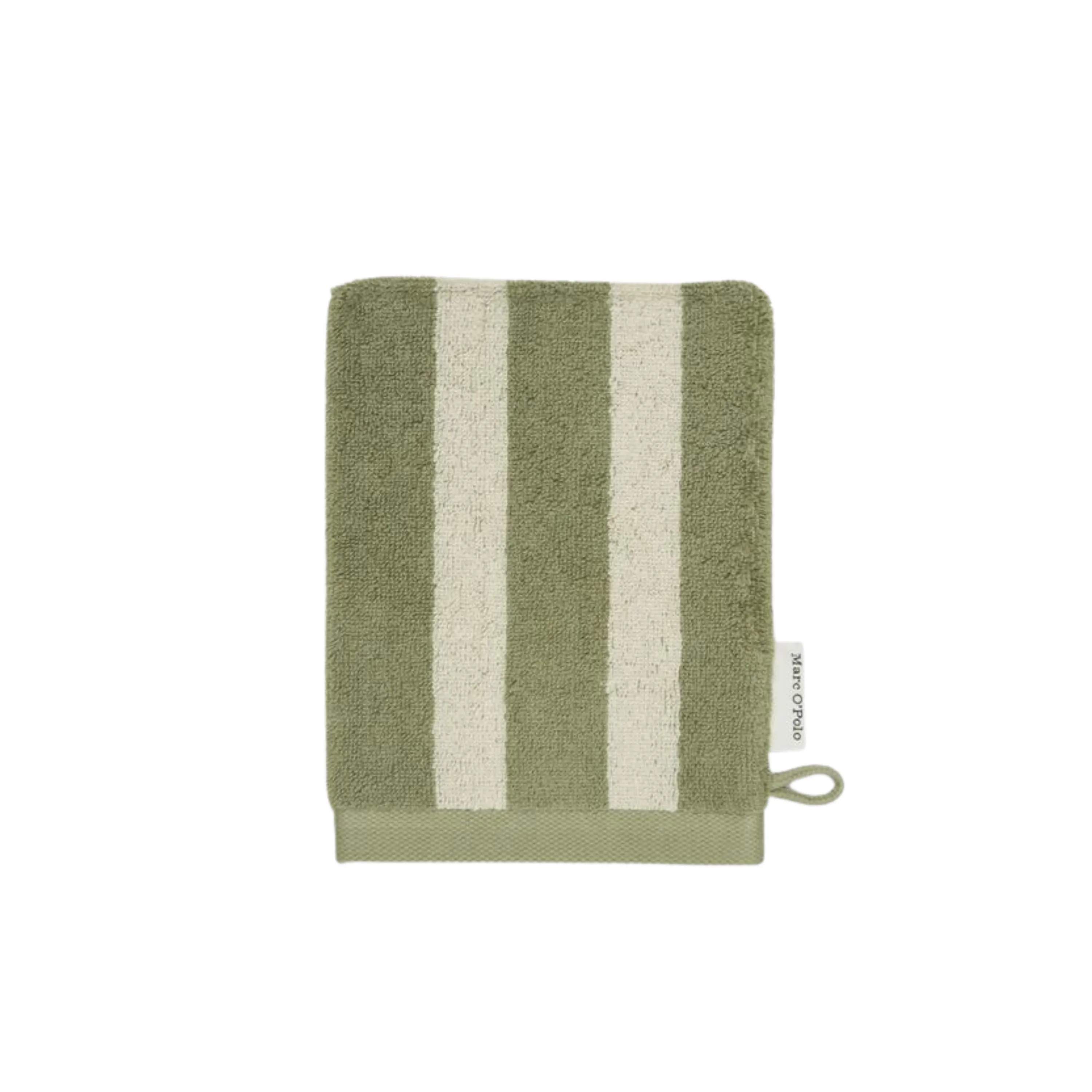 Marc O'Polo Vaskeklude Heritage Vaskehandske i Moss green, 1