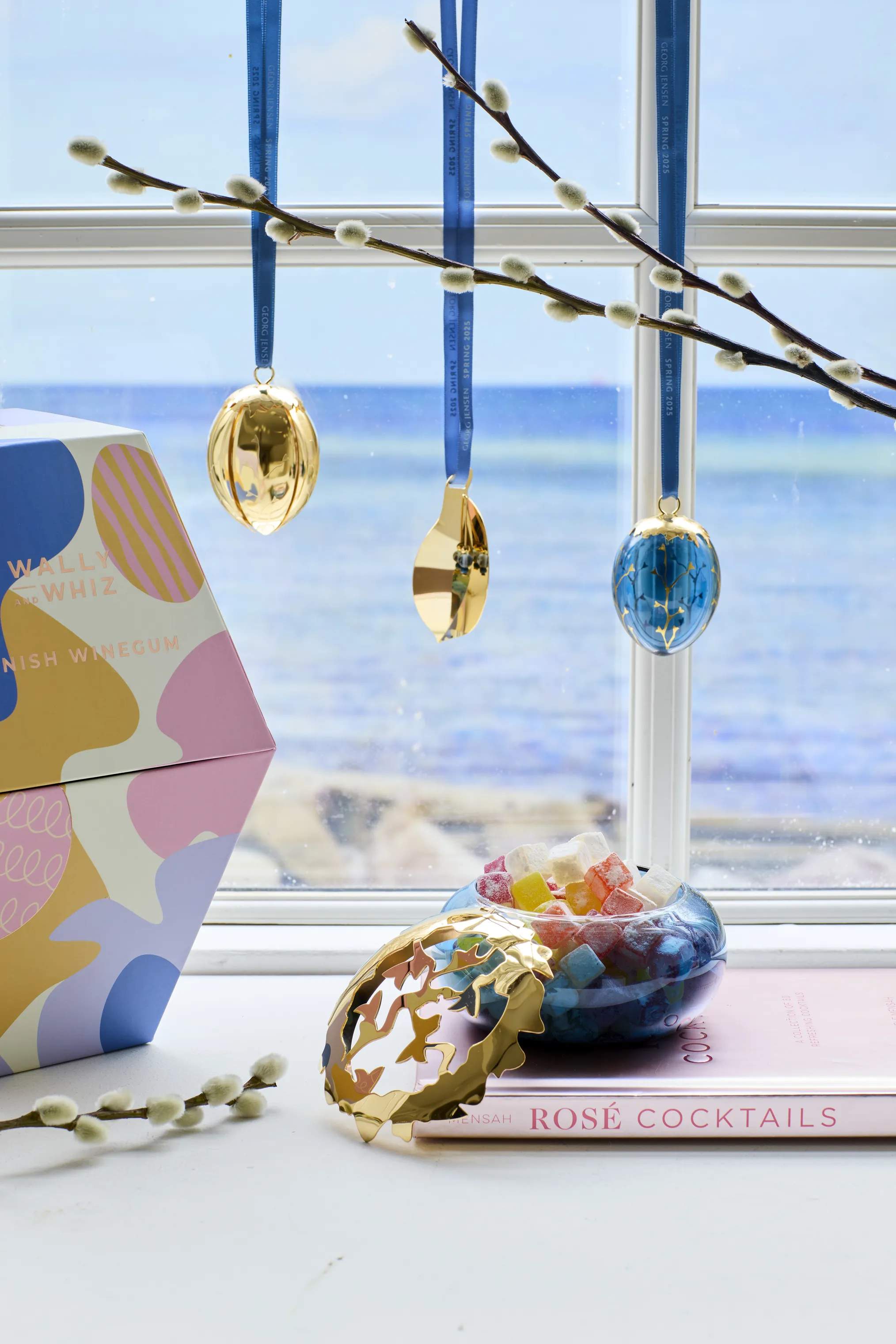 Georg Jensen Påskeæg og ophæng Påske kollektion 2025 Påskeæg i Guld, 4