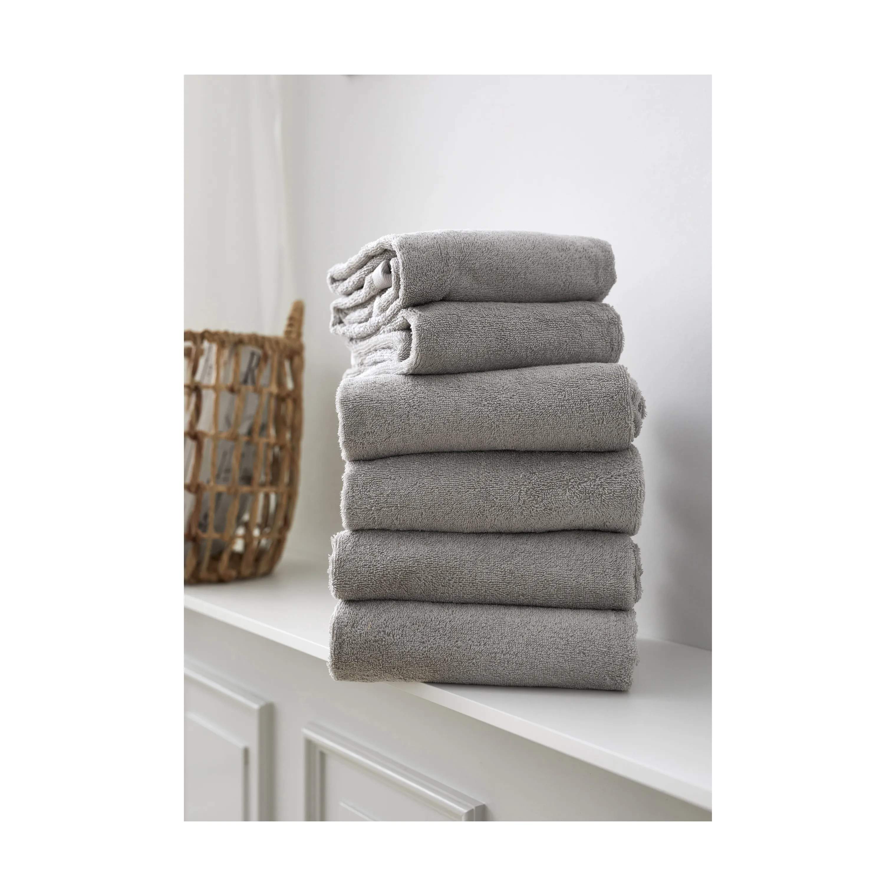 Södahl Håndklæder Organic Comfort Håndklæde i Light blue, B70 x L140 cm, 5